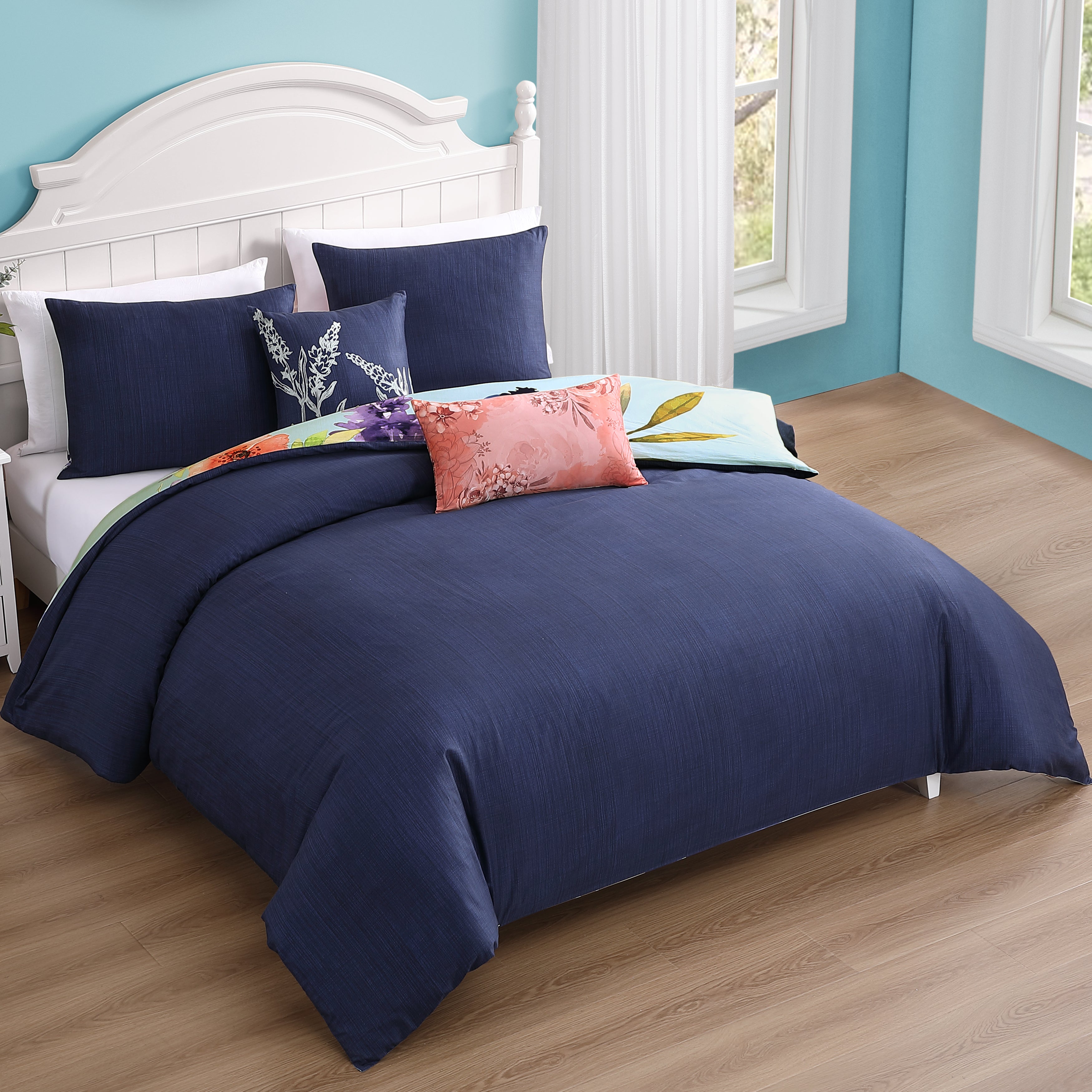 Bebejan Aqua Fiesta 5 Piece Reversible Comforter Set Comforter Sets By Bebejan®