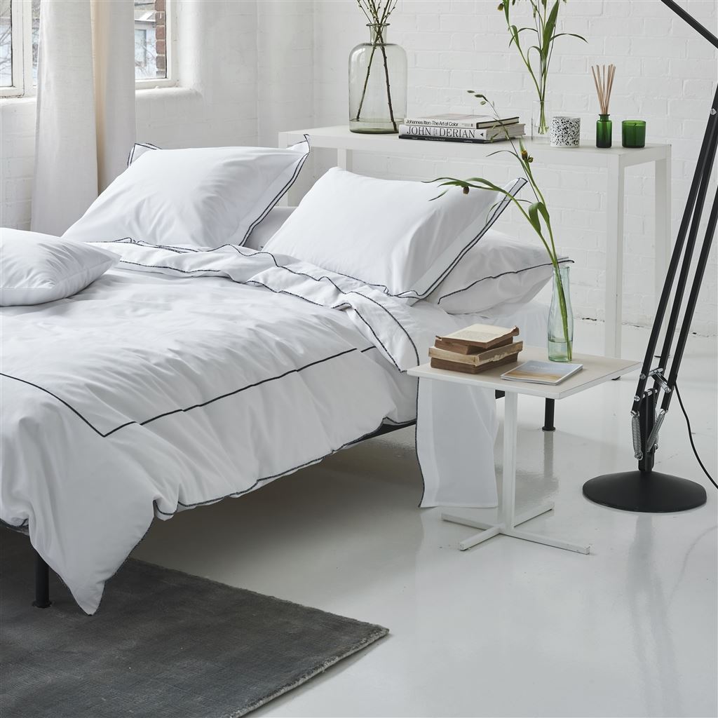 Astor Filato Noir Duvet Cover Duvet Covers By Designers Guild