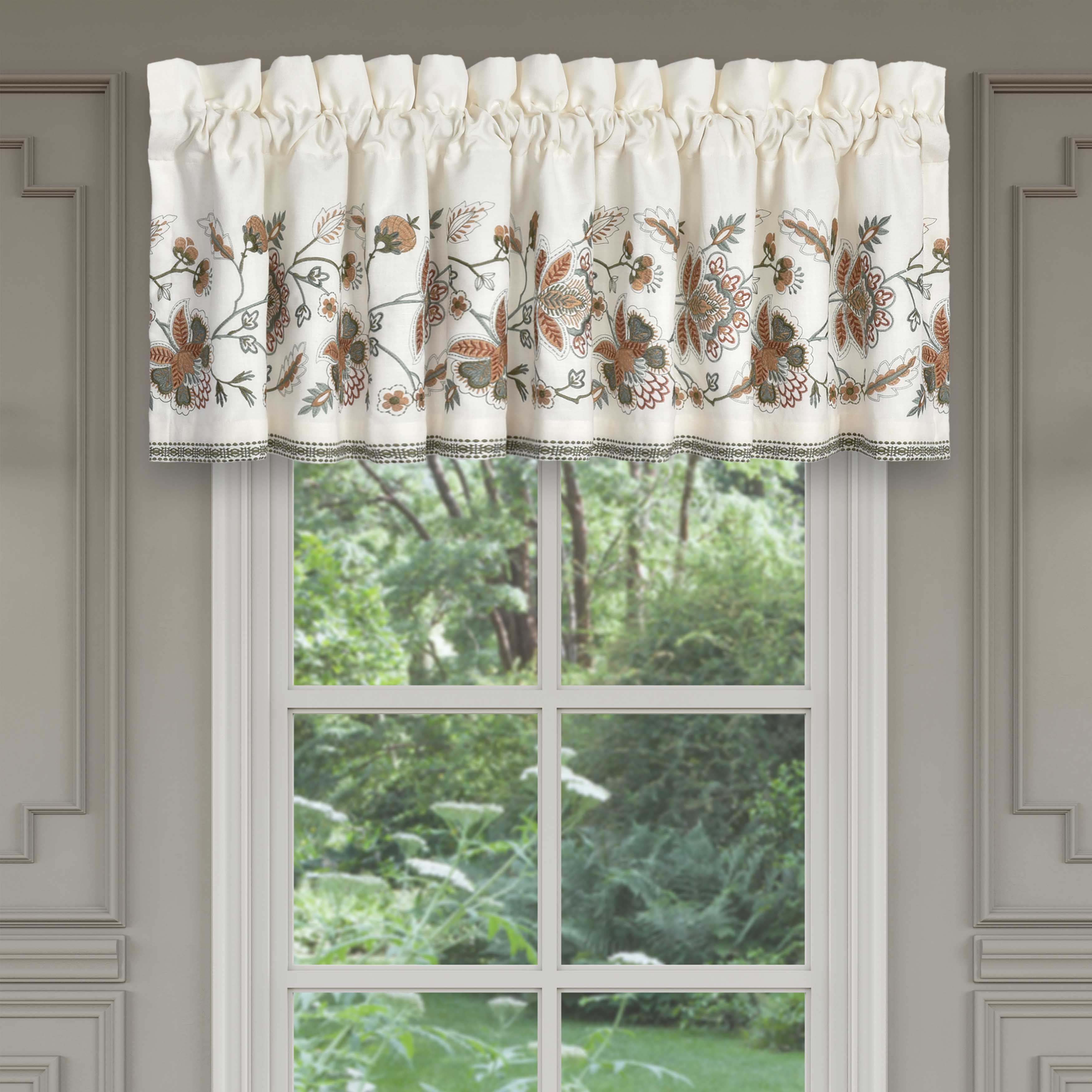 Athena Harvest Straight Window Valance Window Valances By J. Queen New York
