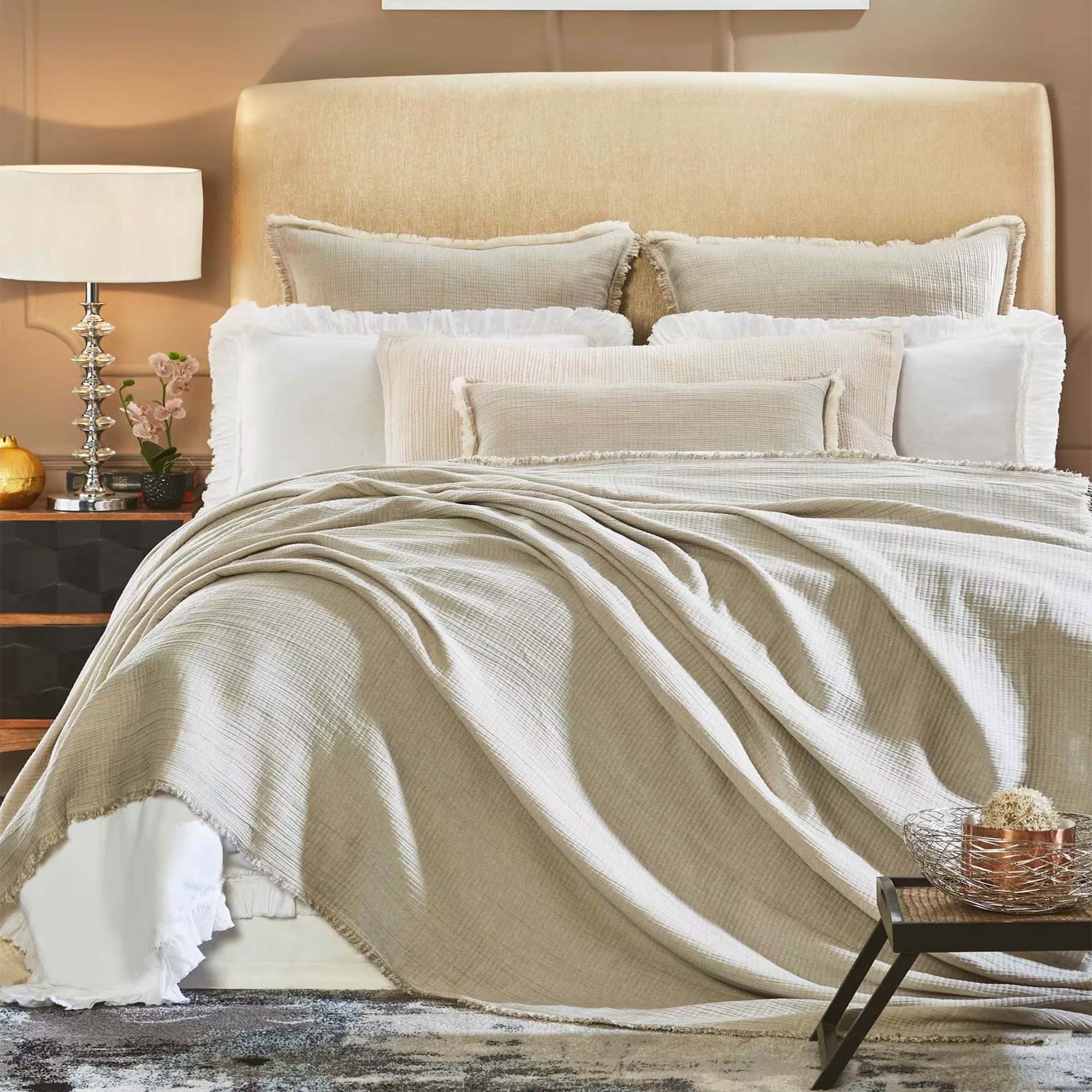 Dana Cotton Blanket Blanket By Orchids Lux Home