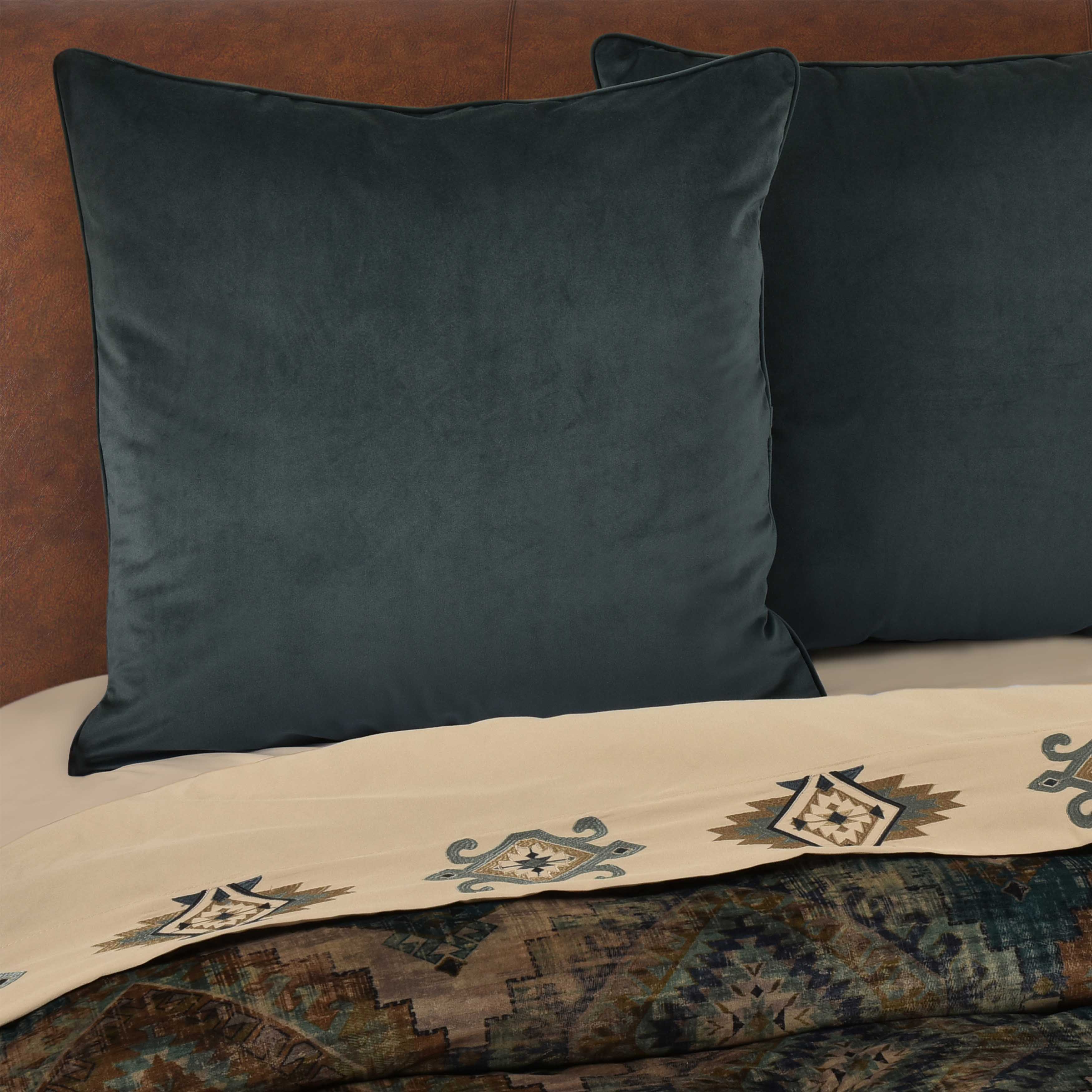 J Queen Baja Teal Euro Sham -Final Sale Euro Sham By US Office - Latest-bedding