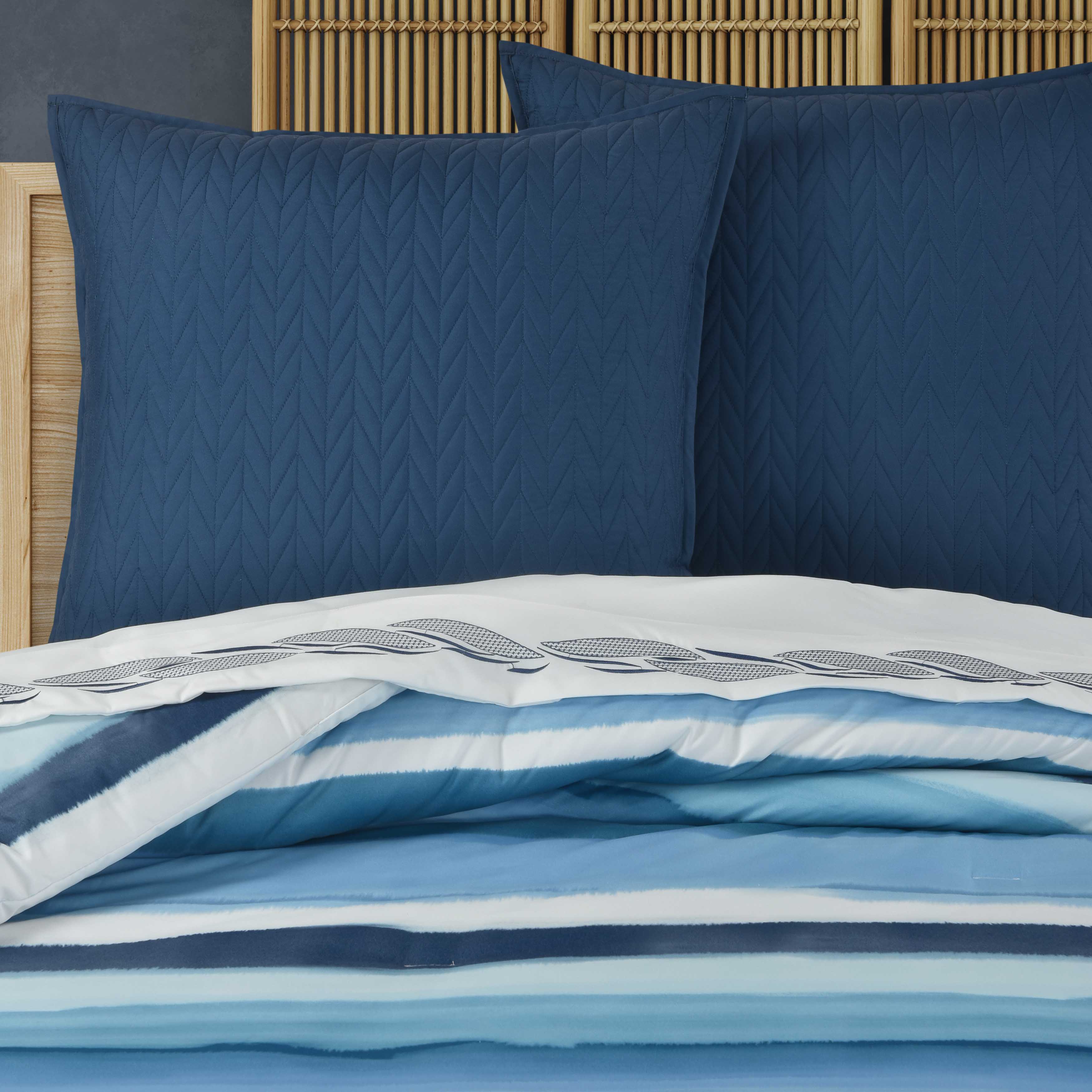 Balboa Blue Euro Sham Euro Sham By J. Queen New York