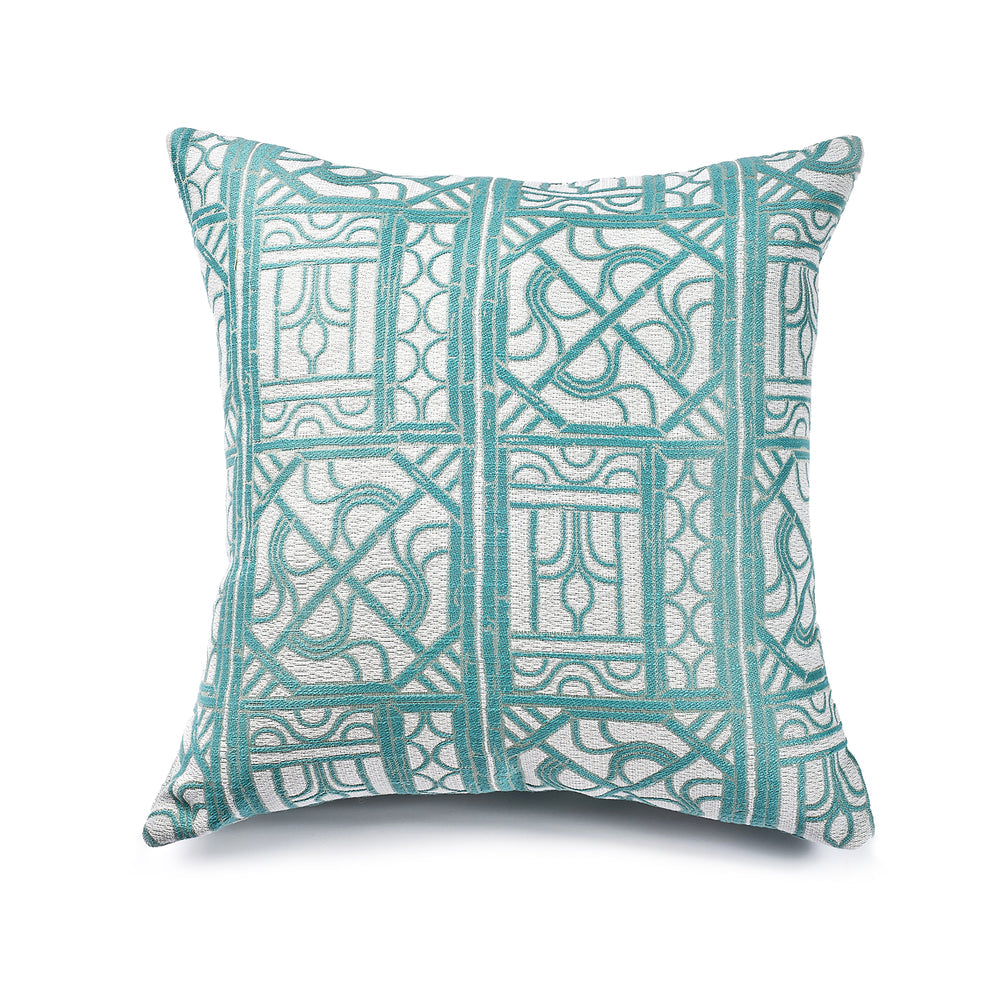 Bamboo Lattice Decorative Throw Pillow Throw Pillows By Ann Gish