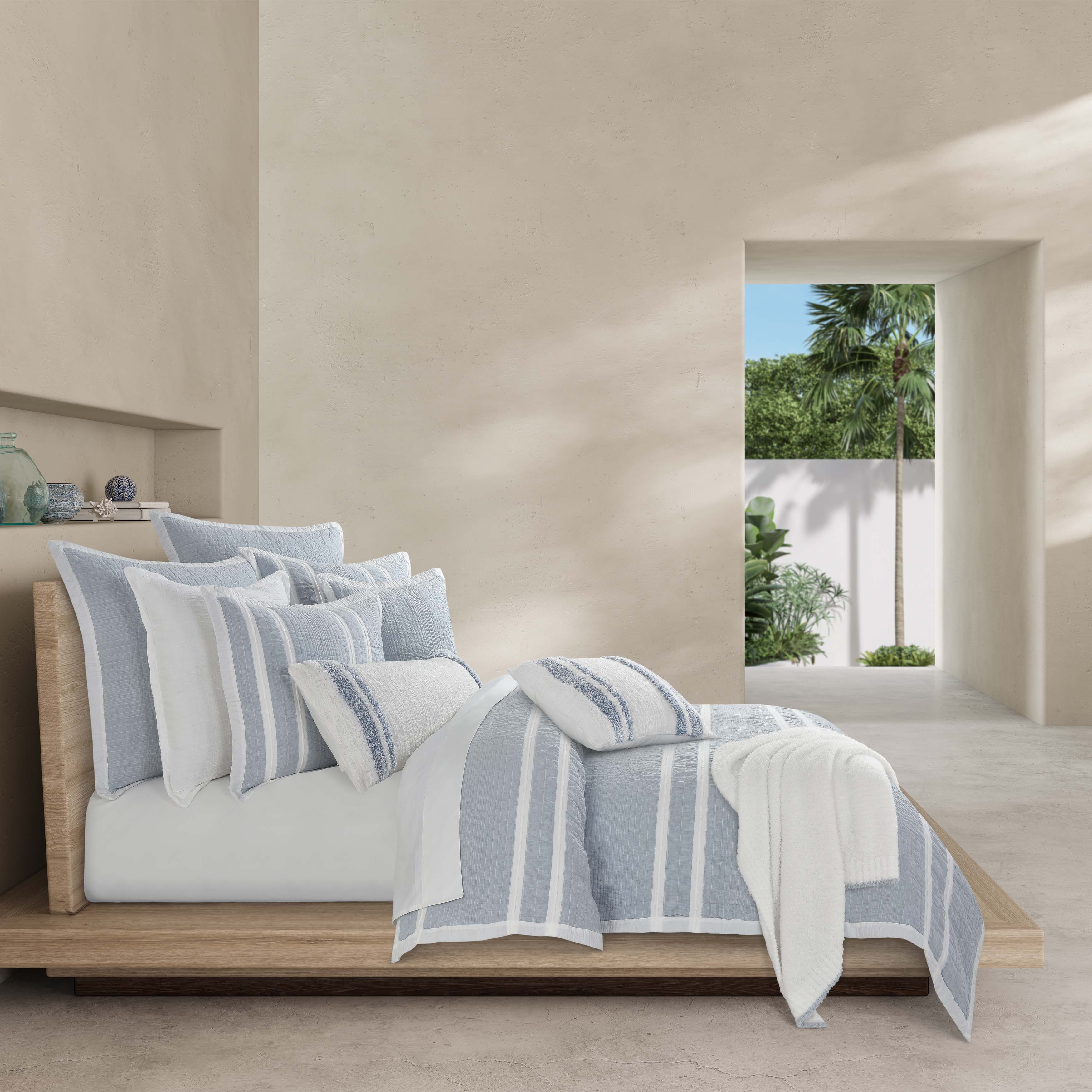 Beachwood Sky Blue Duvet Cover Duvet Covers By J. Queen New York