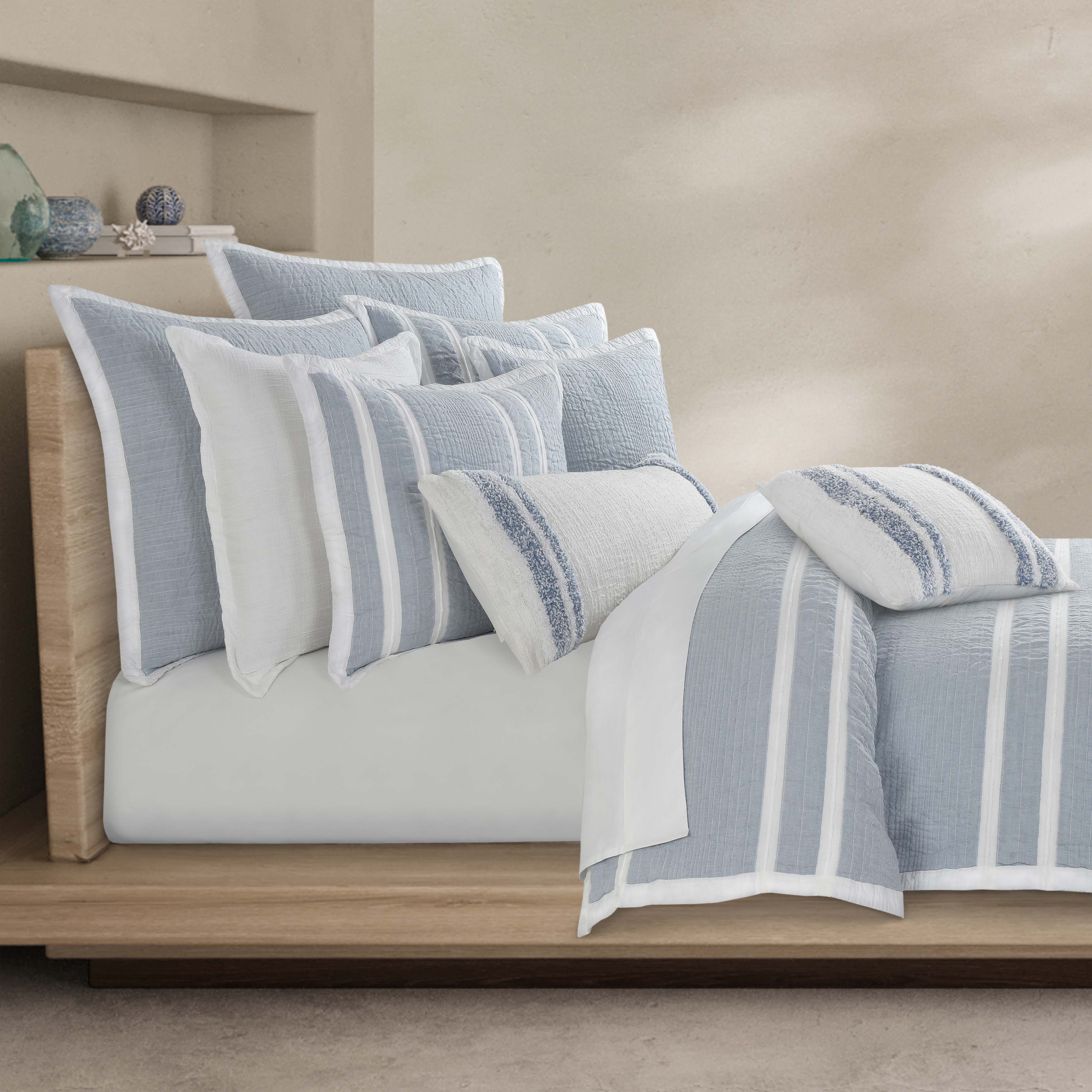 Beachwood Sky Blue Duvet Cover Duvet Covers By J. Queen New York