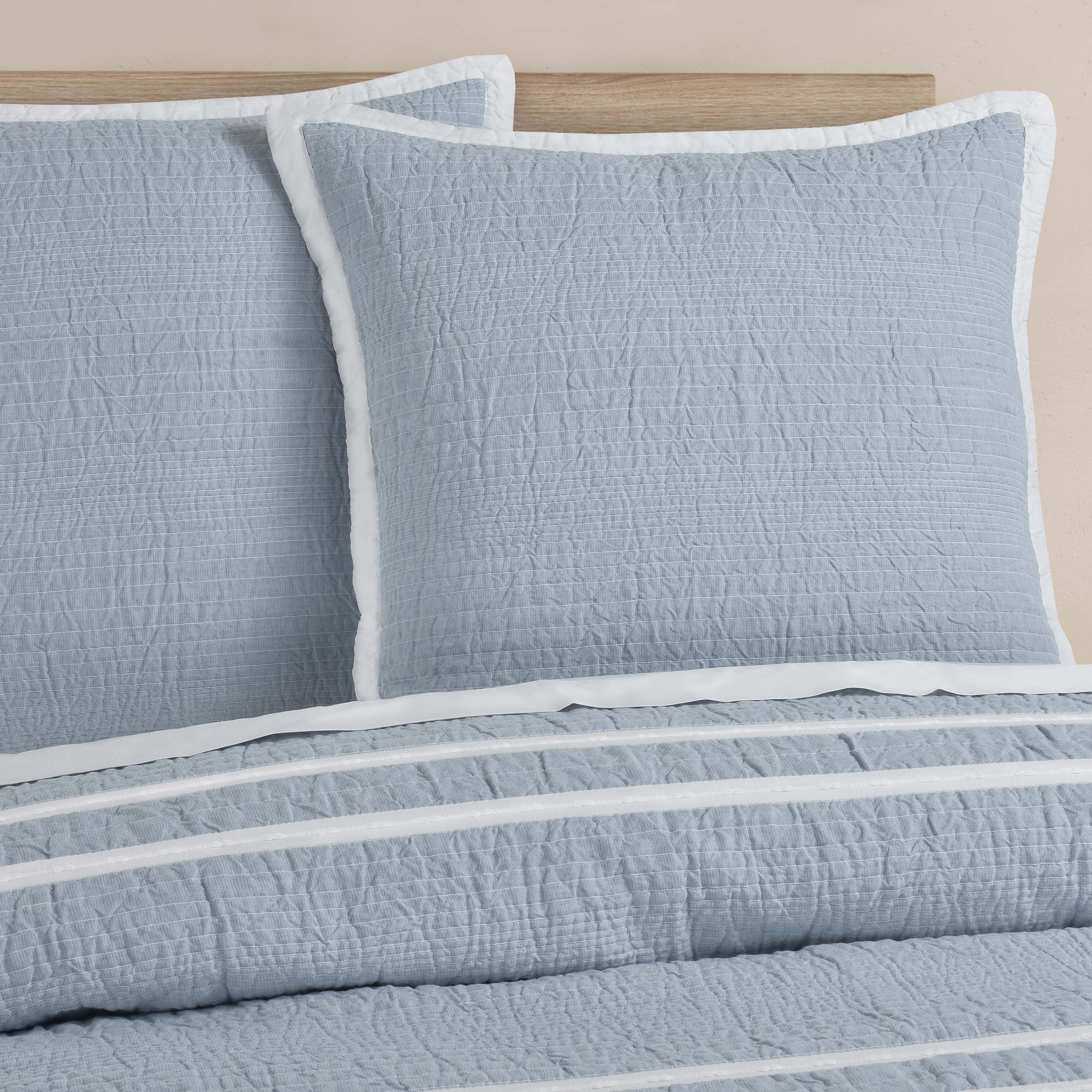 Beachwood Sky Blue Euro Sham Euro Sham By J. Queen New York