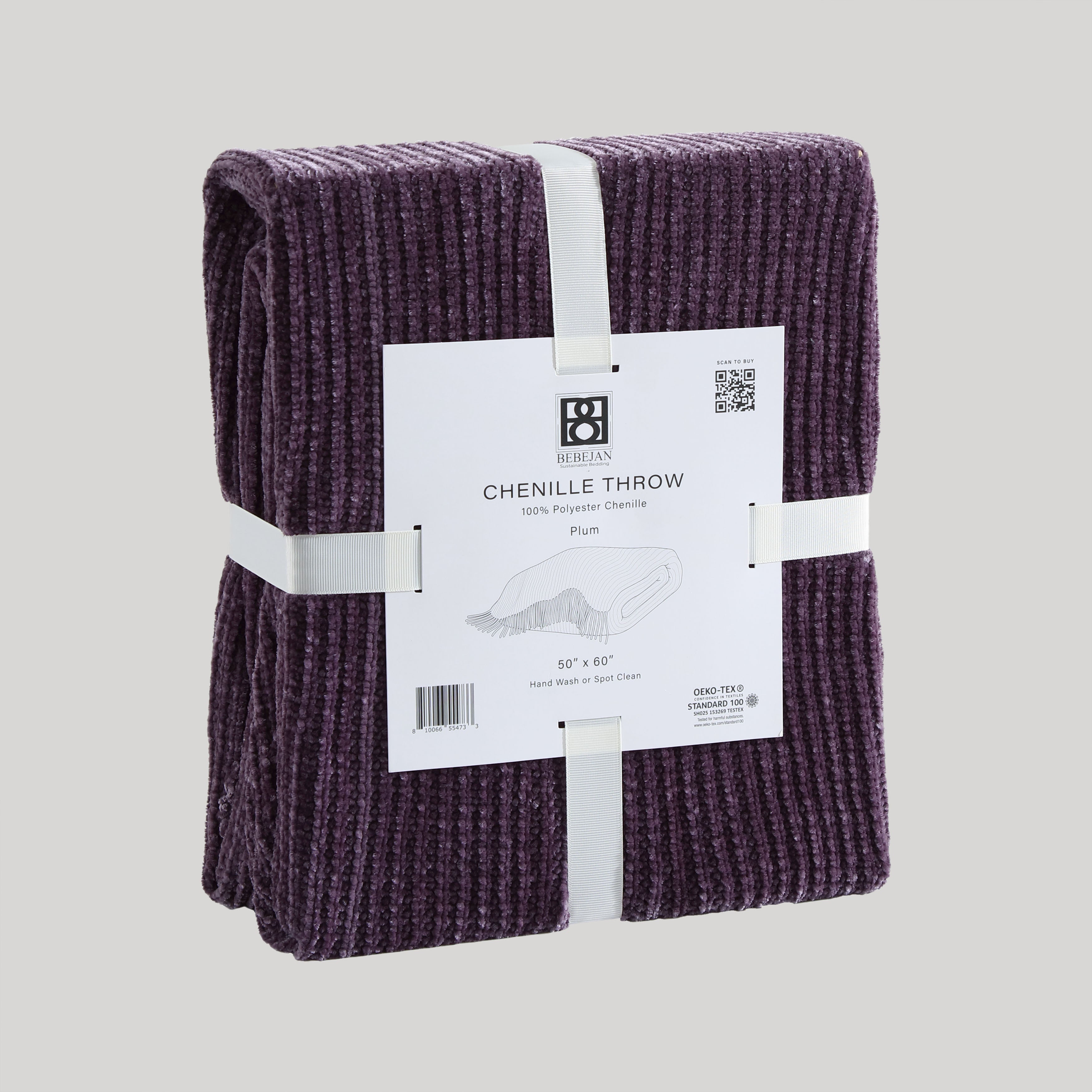 Bebejan Chenille Throw Throws By US Office - Latest-bedding