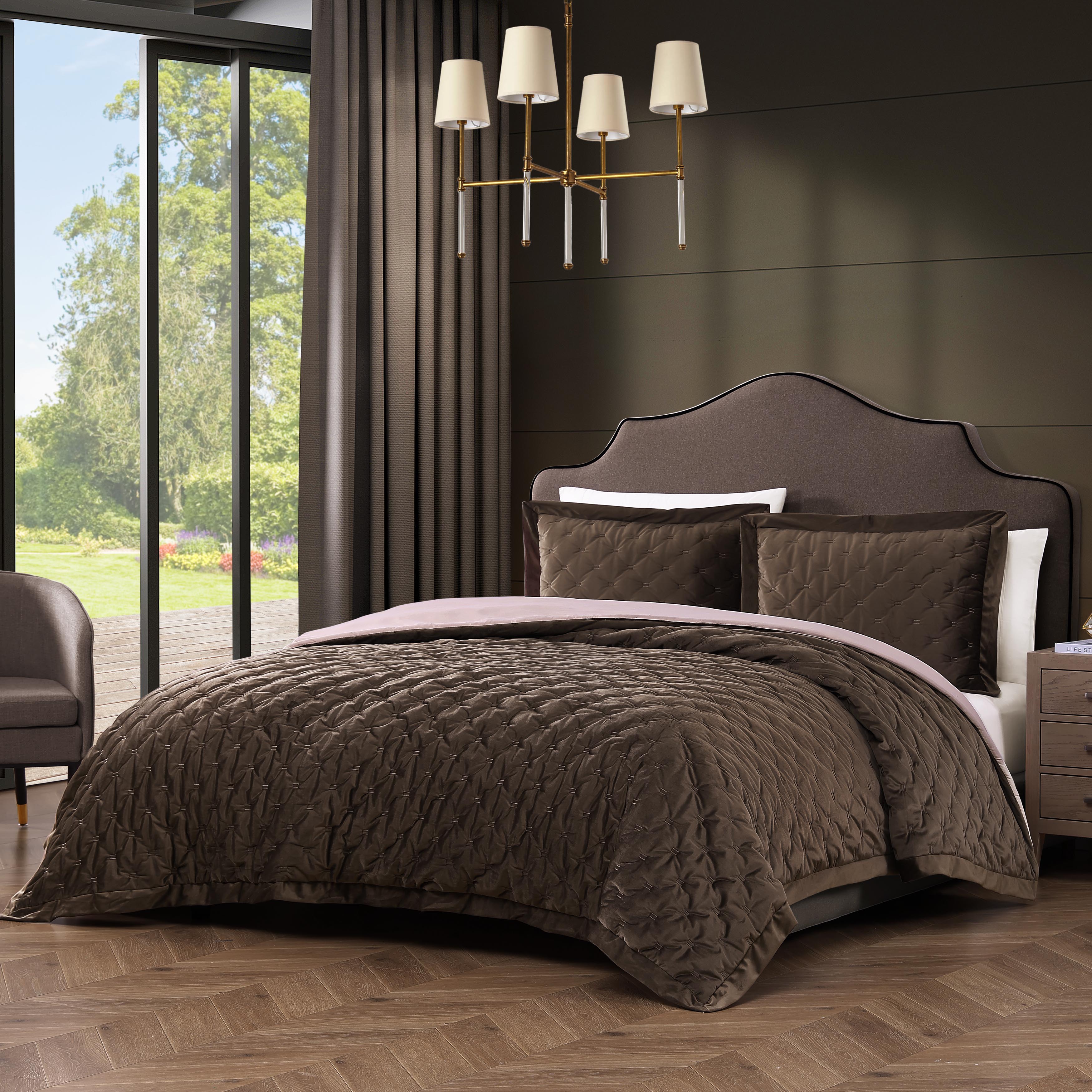 Bebejan 3 Piece Velvet Comforter Set Comforter Sets By Bebejan®