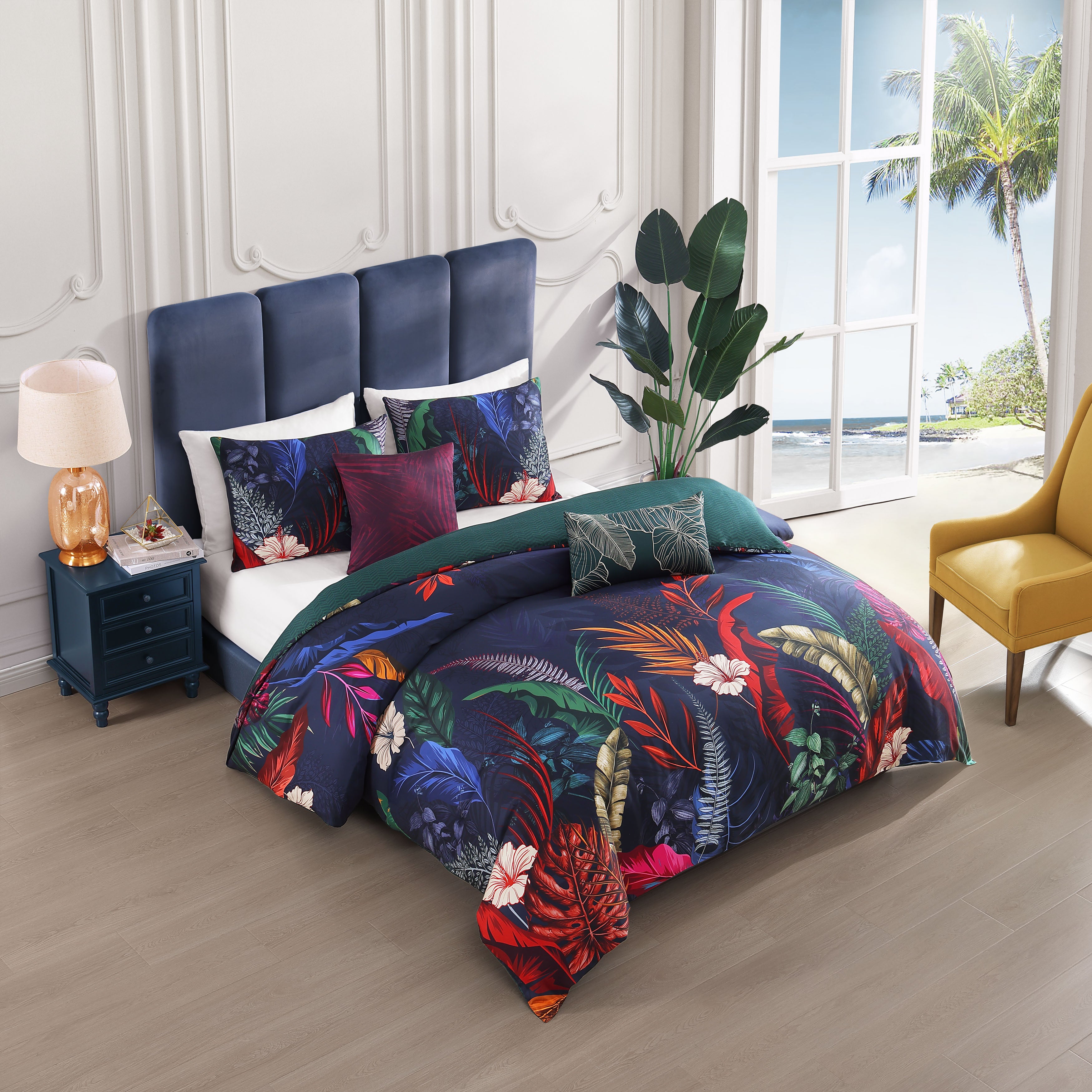 Bebejan Paradise 5 Piece Reversible Comforter Set Comforter Sets By Bebejan®