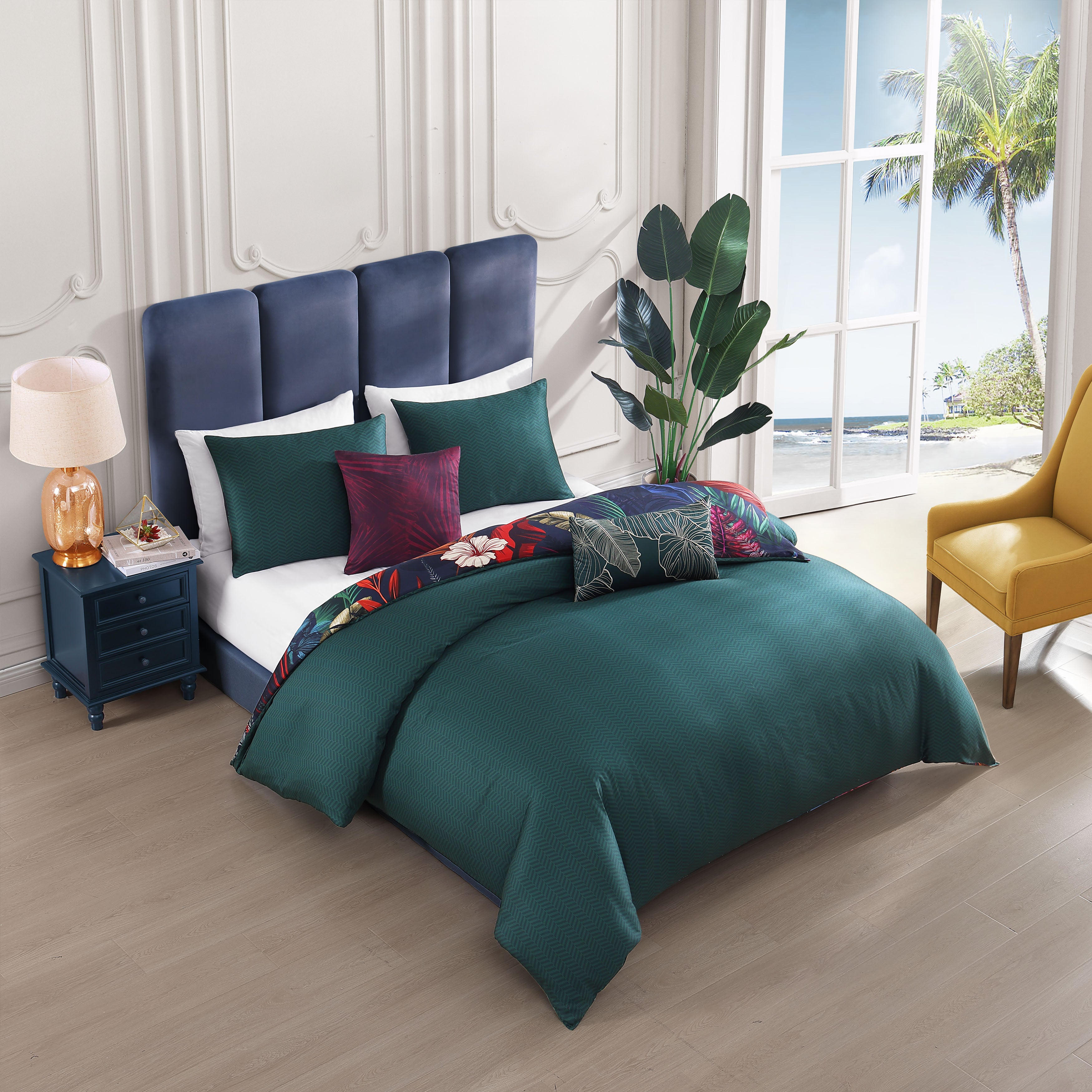 Bebejan Paradise 5 Piece Reversible Comforter Set Comforter Sets By Bebejan®