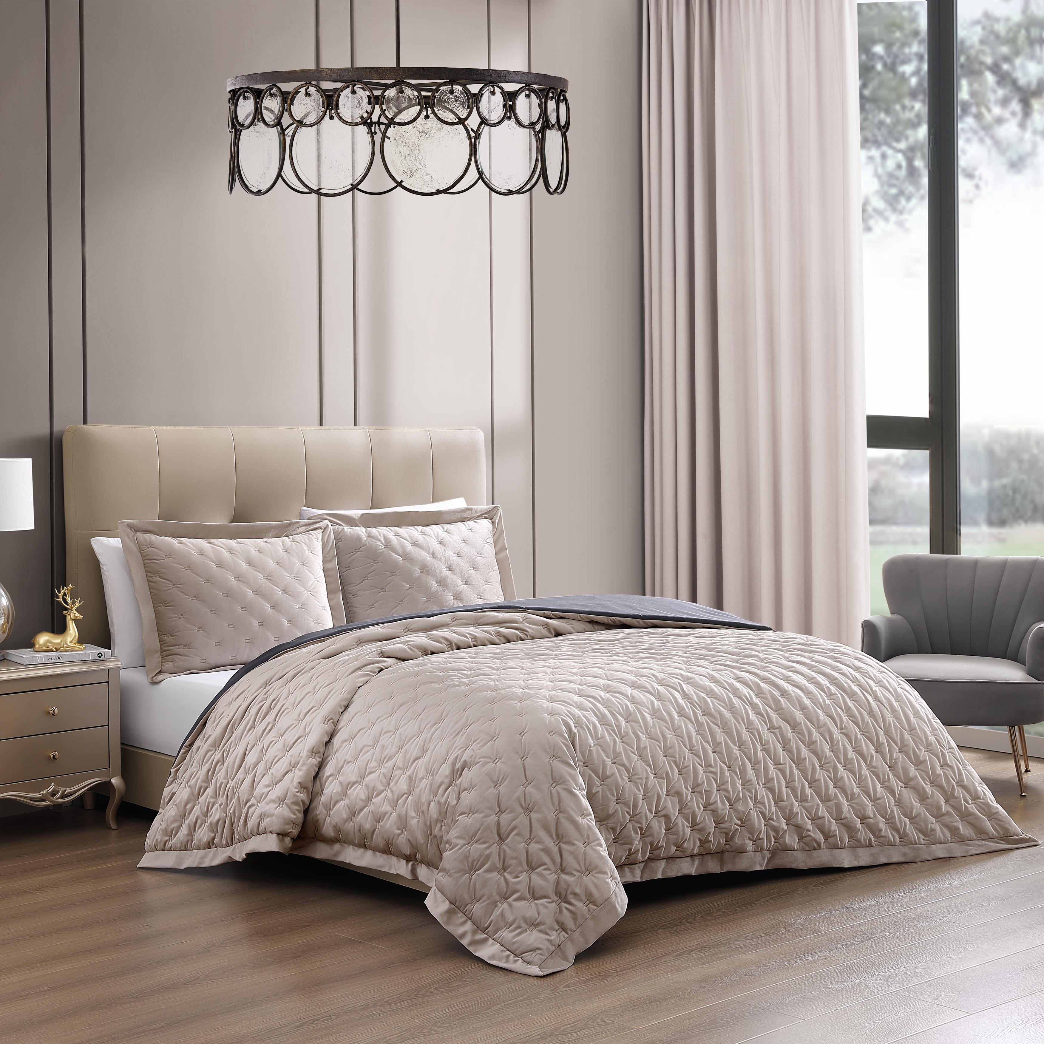 Bebejan 3 Piece Velvet Comforter Set Comforter Sets By Bebejan®