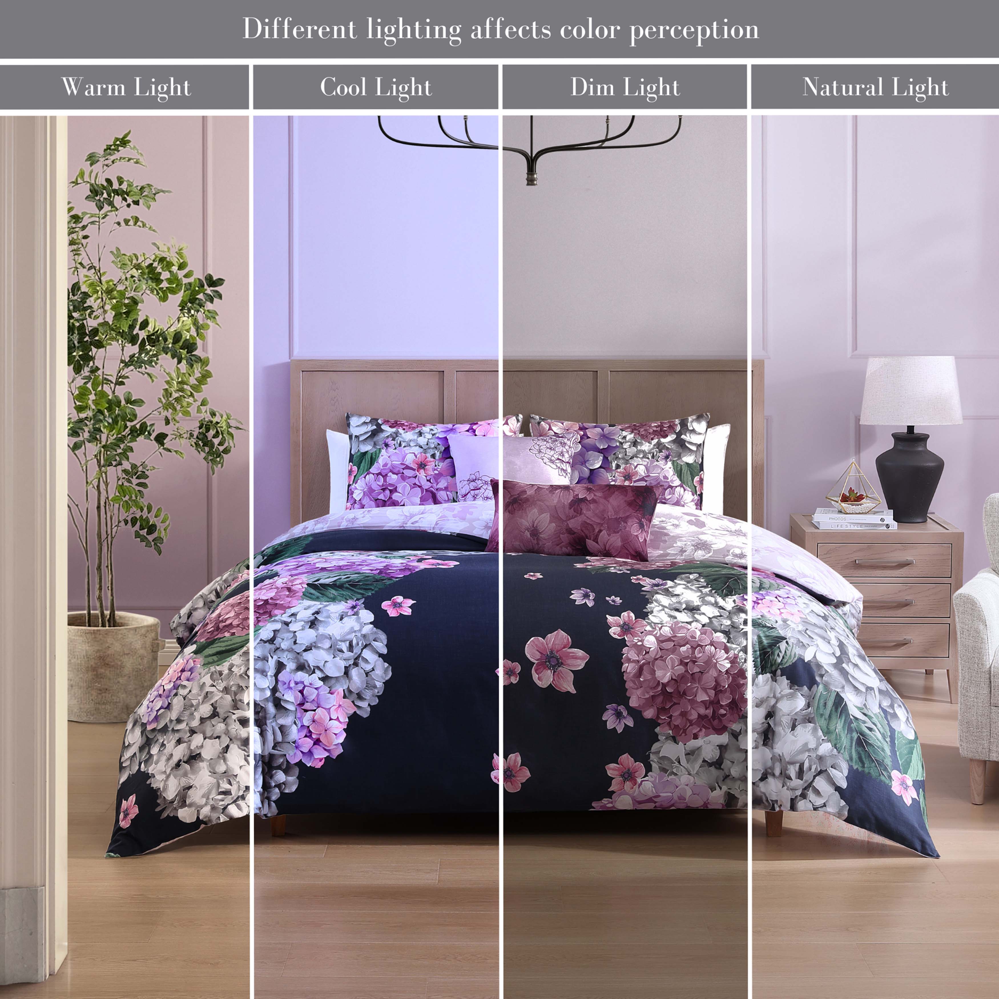 Bebejan Purple Bliss 5 Piece Reversible Comforter Set Comforter Sets By Bebejan®