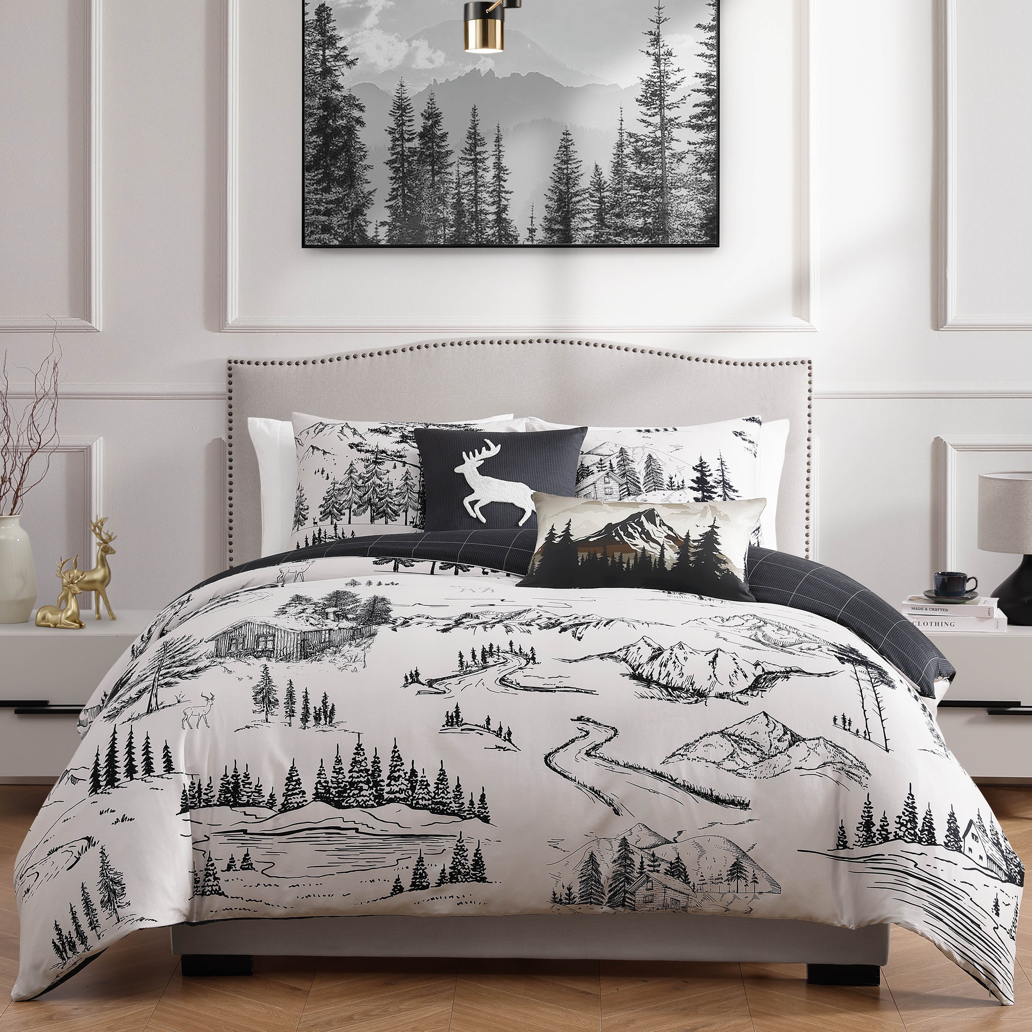 Bebejan Rocky Mountains 5 Piece Reversible Comforter Set Comforter Sets By Bebejan®