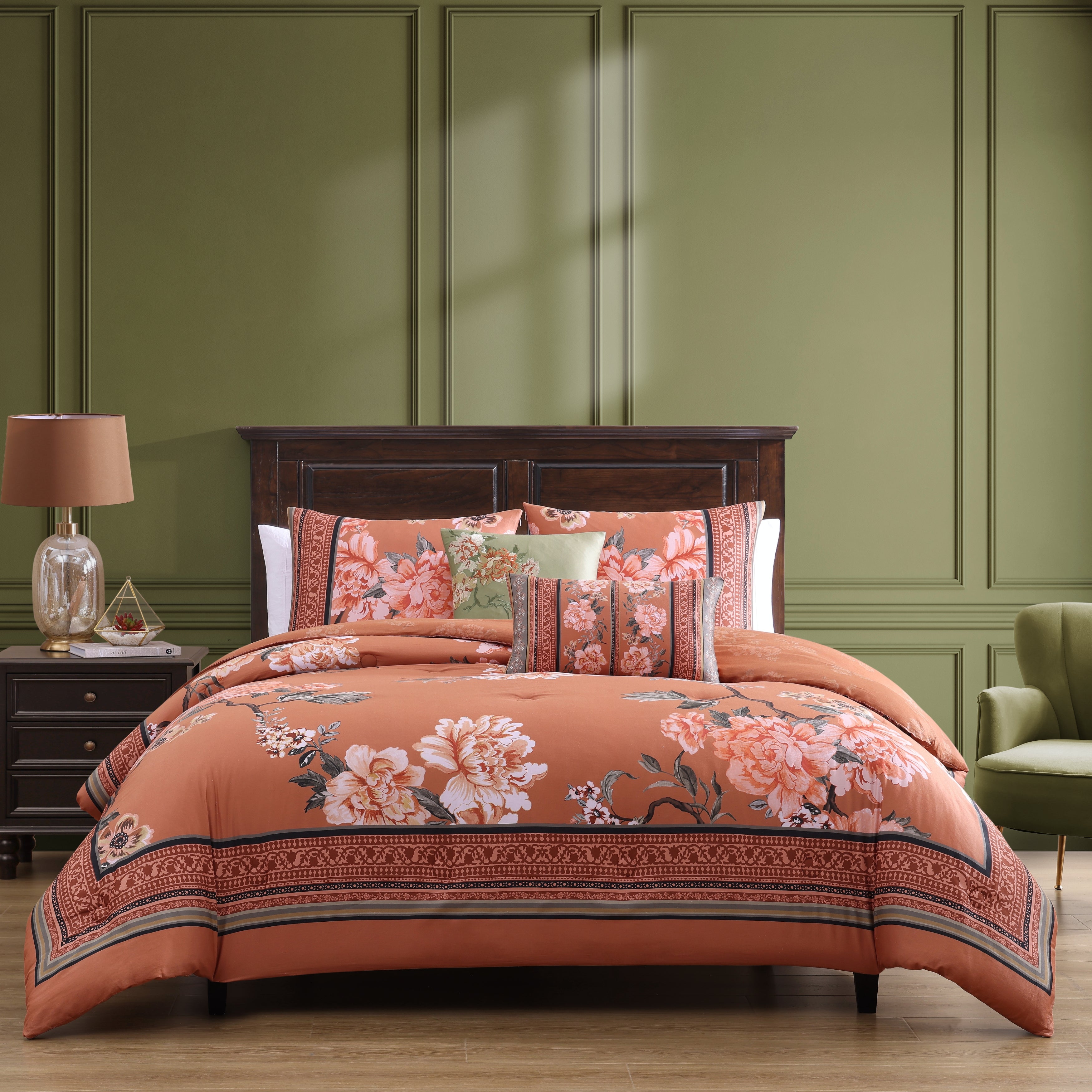 Bebejan Rossana 5 Piece Reversible Comforter Set Comforter Sets By Bebejan®
