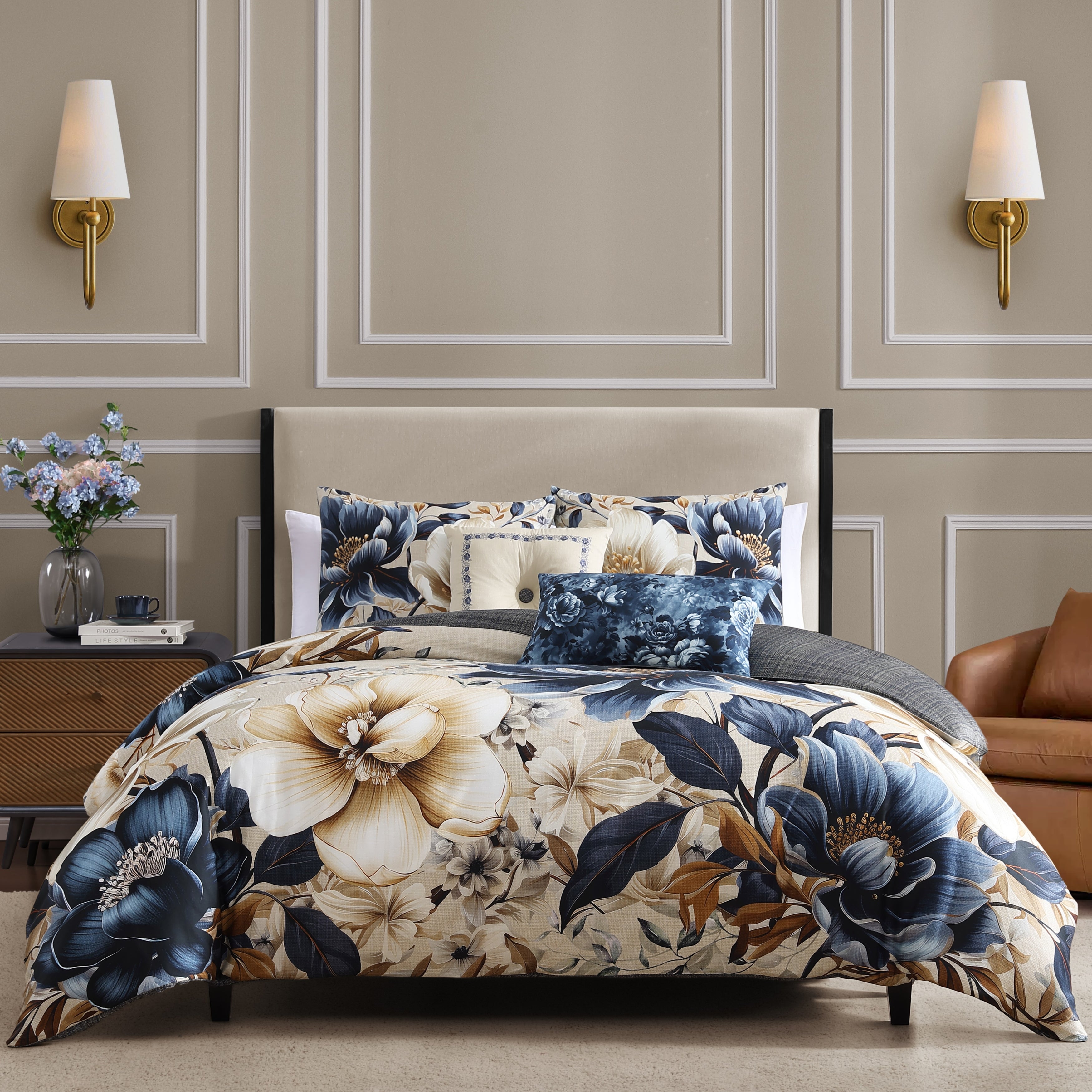 Bebejan English Manor 5 Piece Reversible Comforter Set Comforter Sets By Bebejan®
