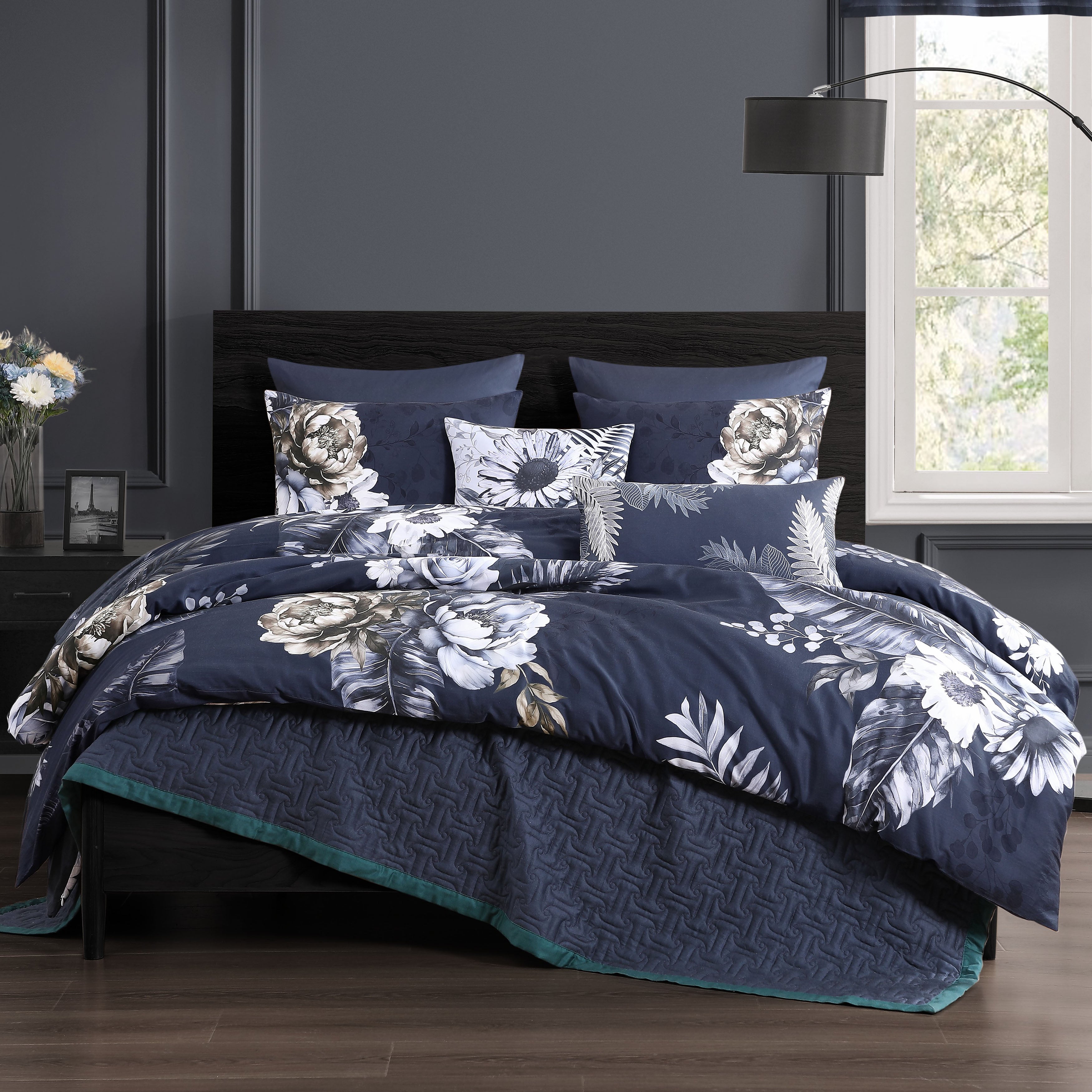 Bebejan Forget Me Not 5 Piece Reversible Comforter Set Comforter Sets By Bebejan®