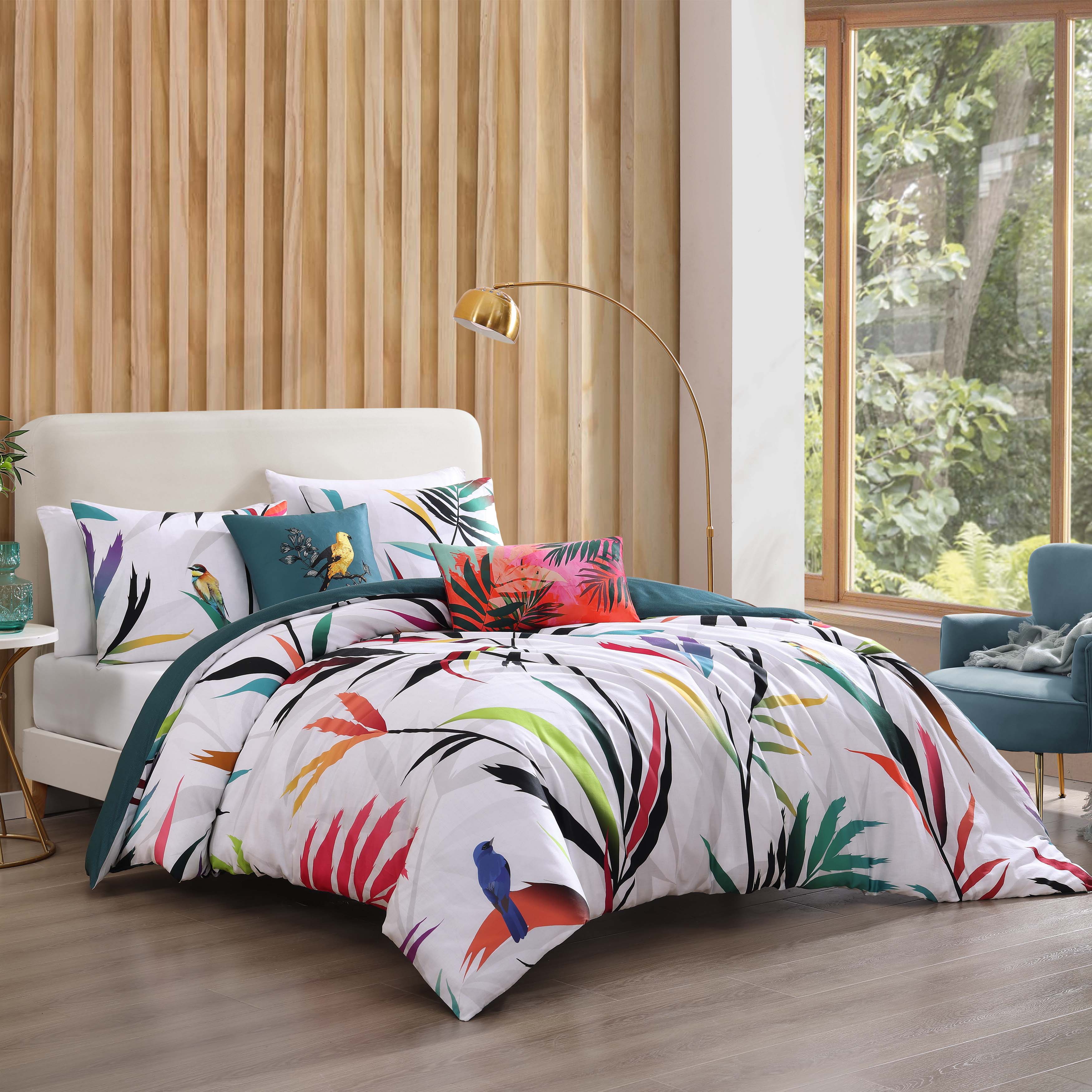 Bebejan Tropical Fusion 5 Piece Reversible Comforter Set Comforter Sets By Bebejan®