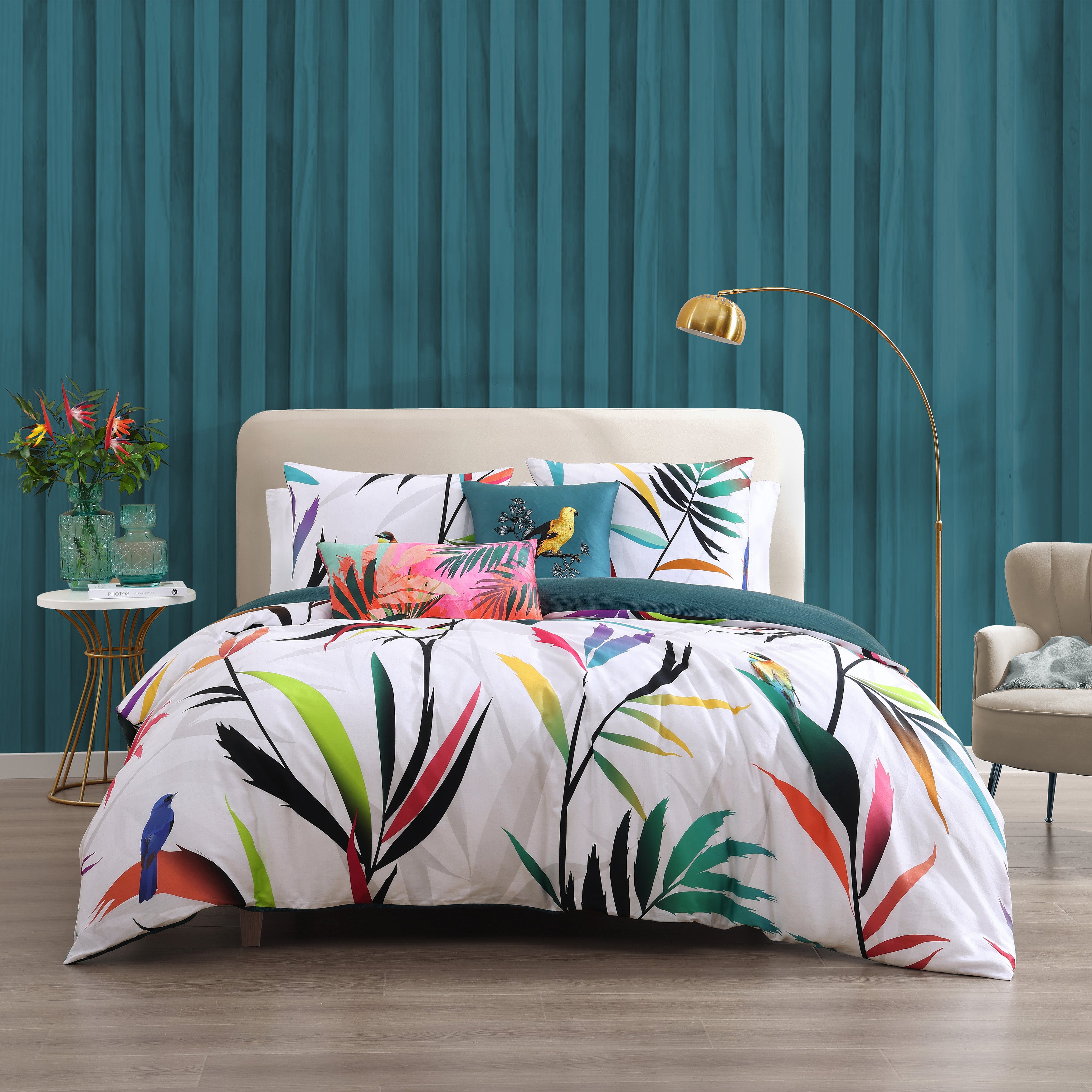 Bebejan Tropical Fusion 5 Piece Reversible Comforter Set Comforter Sets By Bebejan®
