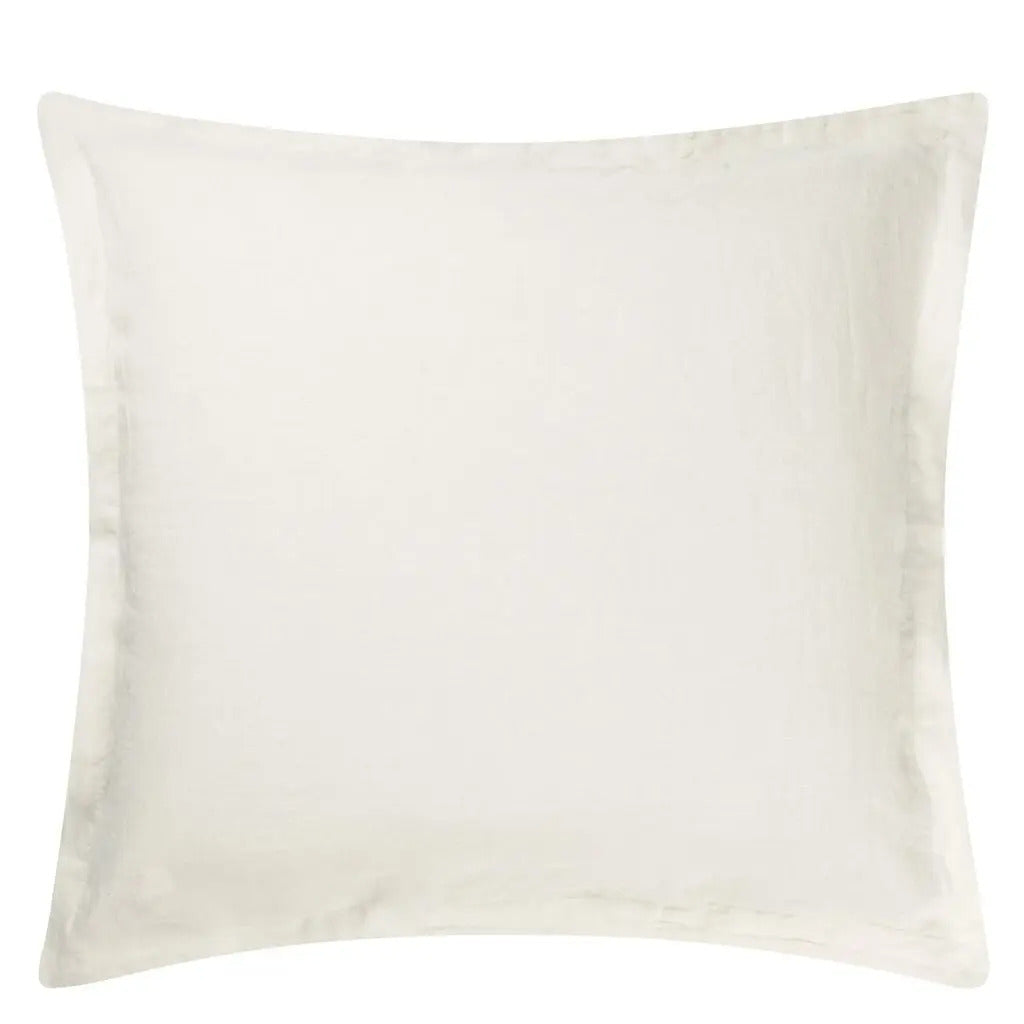 Biella Ivory Euro Sham Euro Sham By Designers Guild