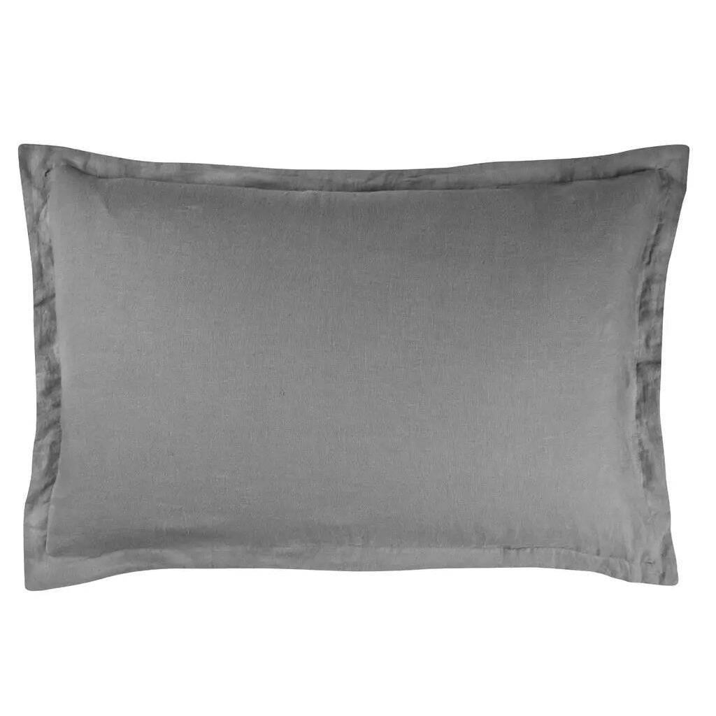 Biella Pale Grey & Dove Sham Sham By Designers Guild