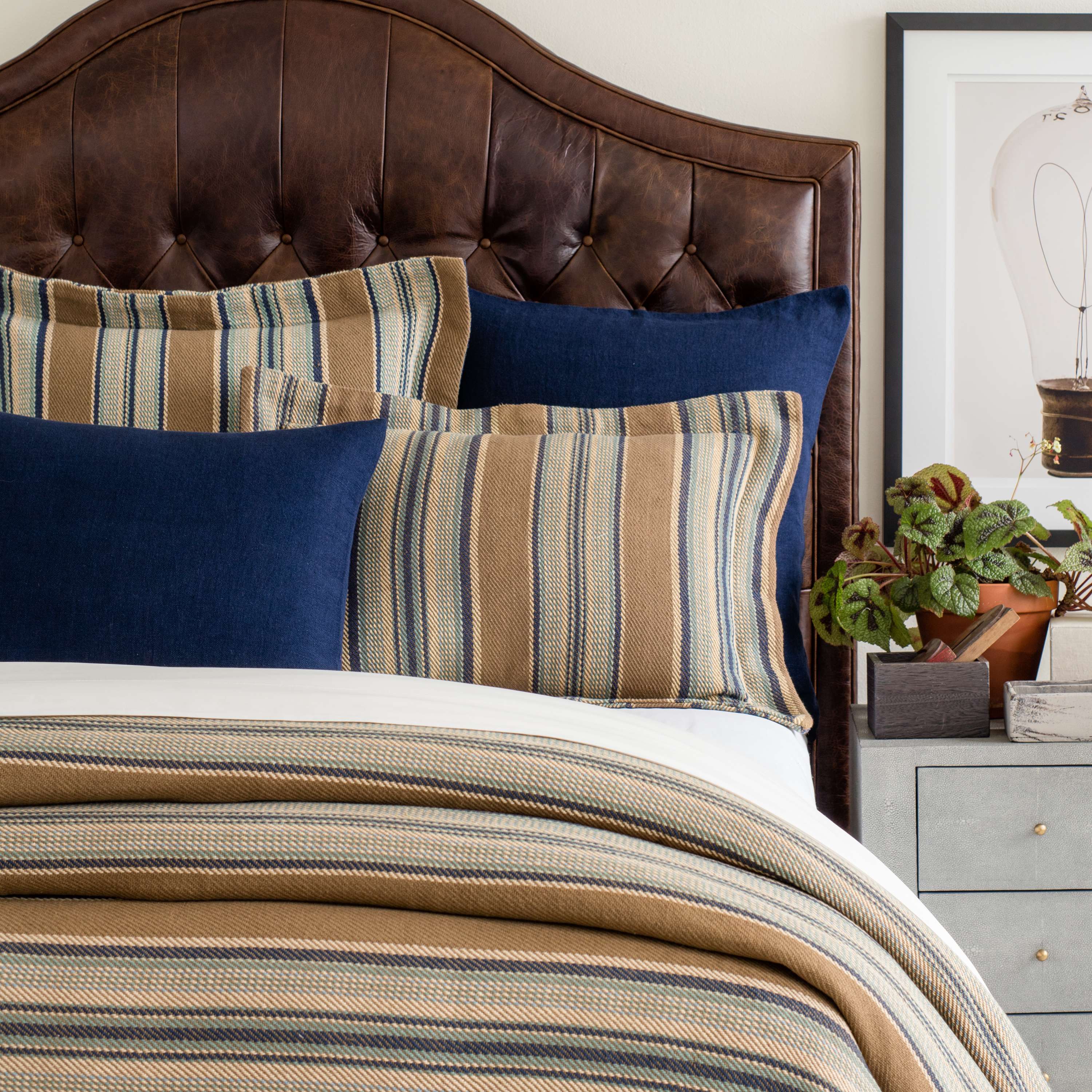 Heron Blanket Blanket By Annie Selke
