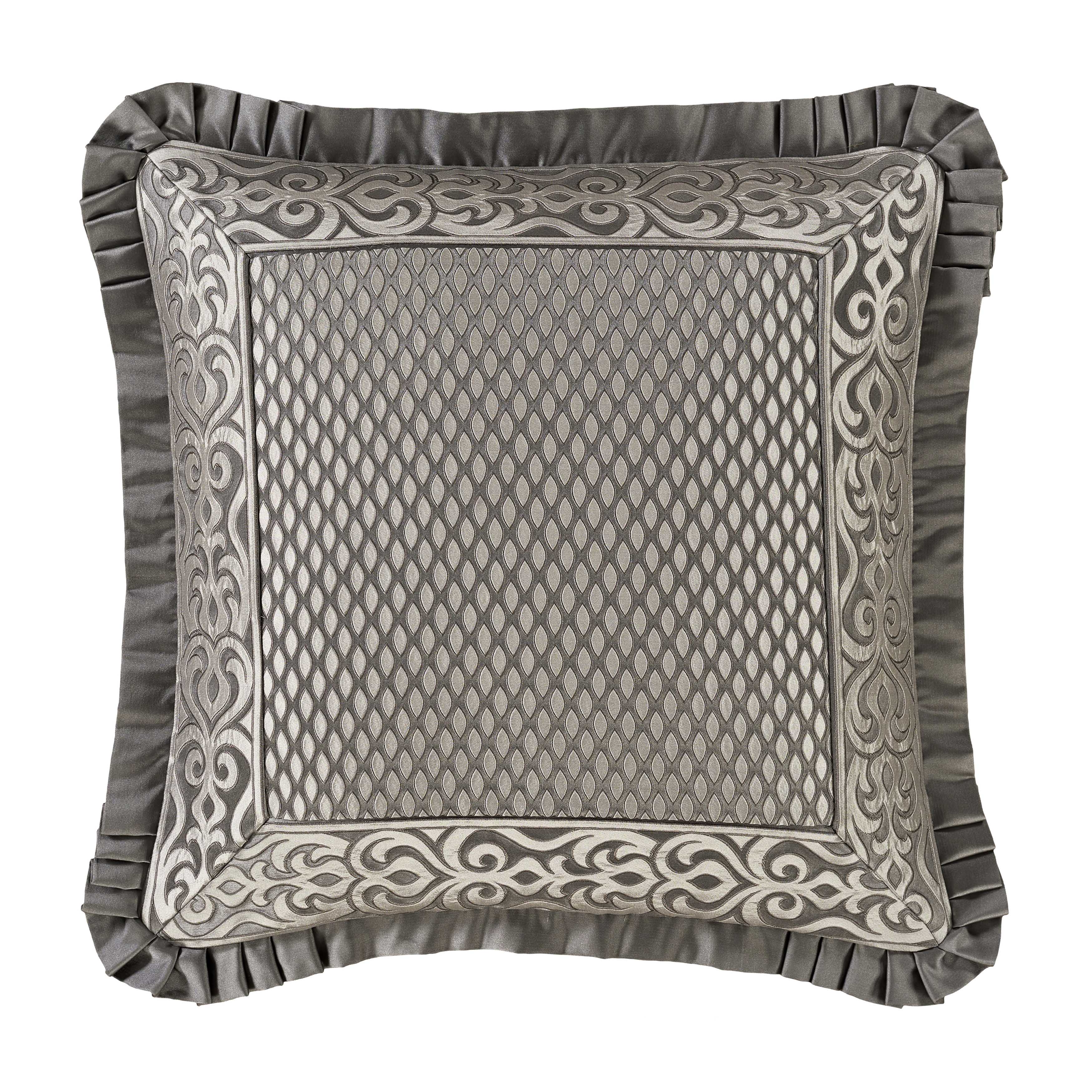 Bolero Silver Euro Sham Euro Sham By J. Queen New York
