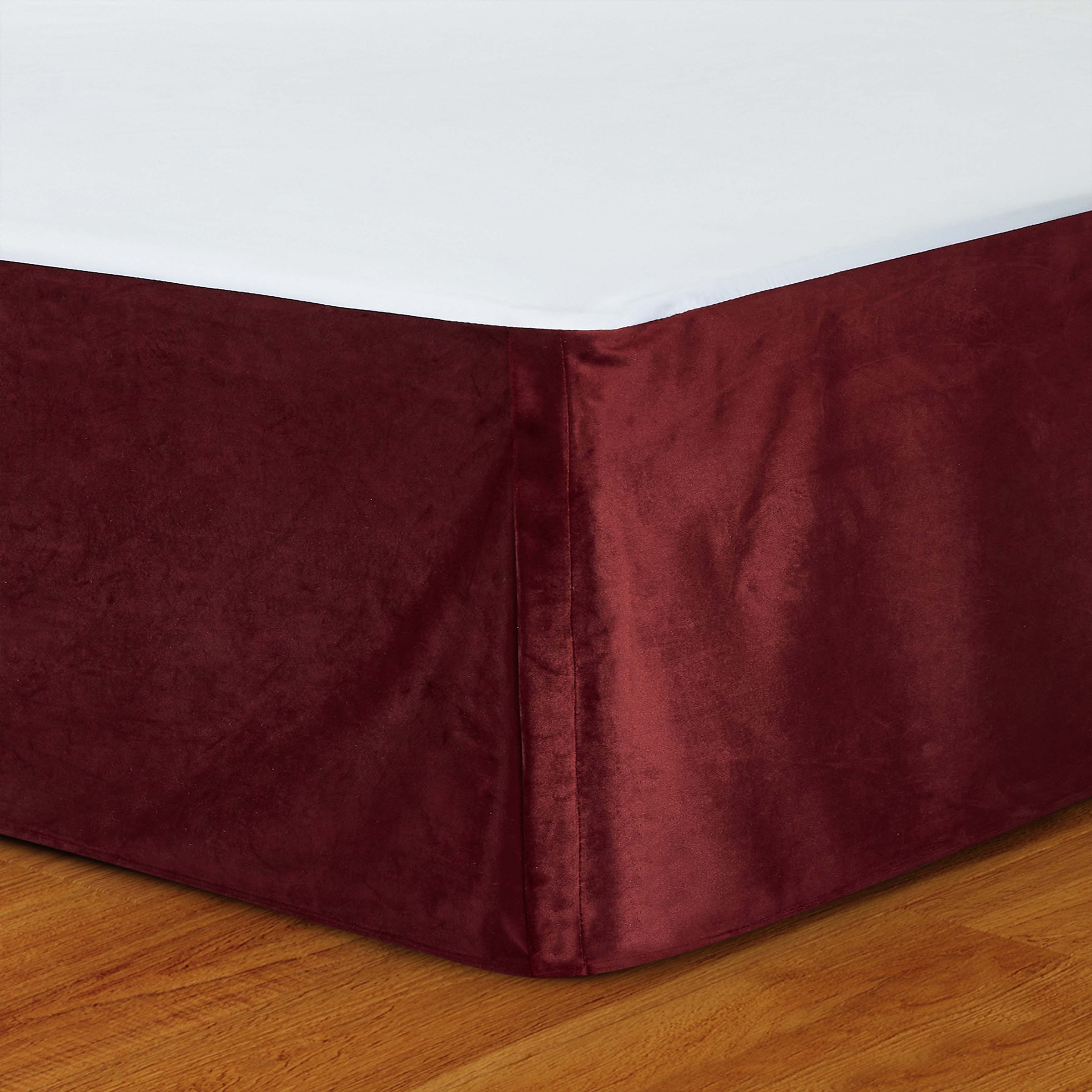 Bordeaux Crimson 4 Piece Comforter Set Comforter Sets By J. Queen New York