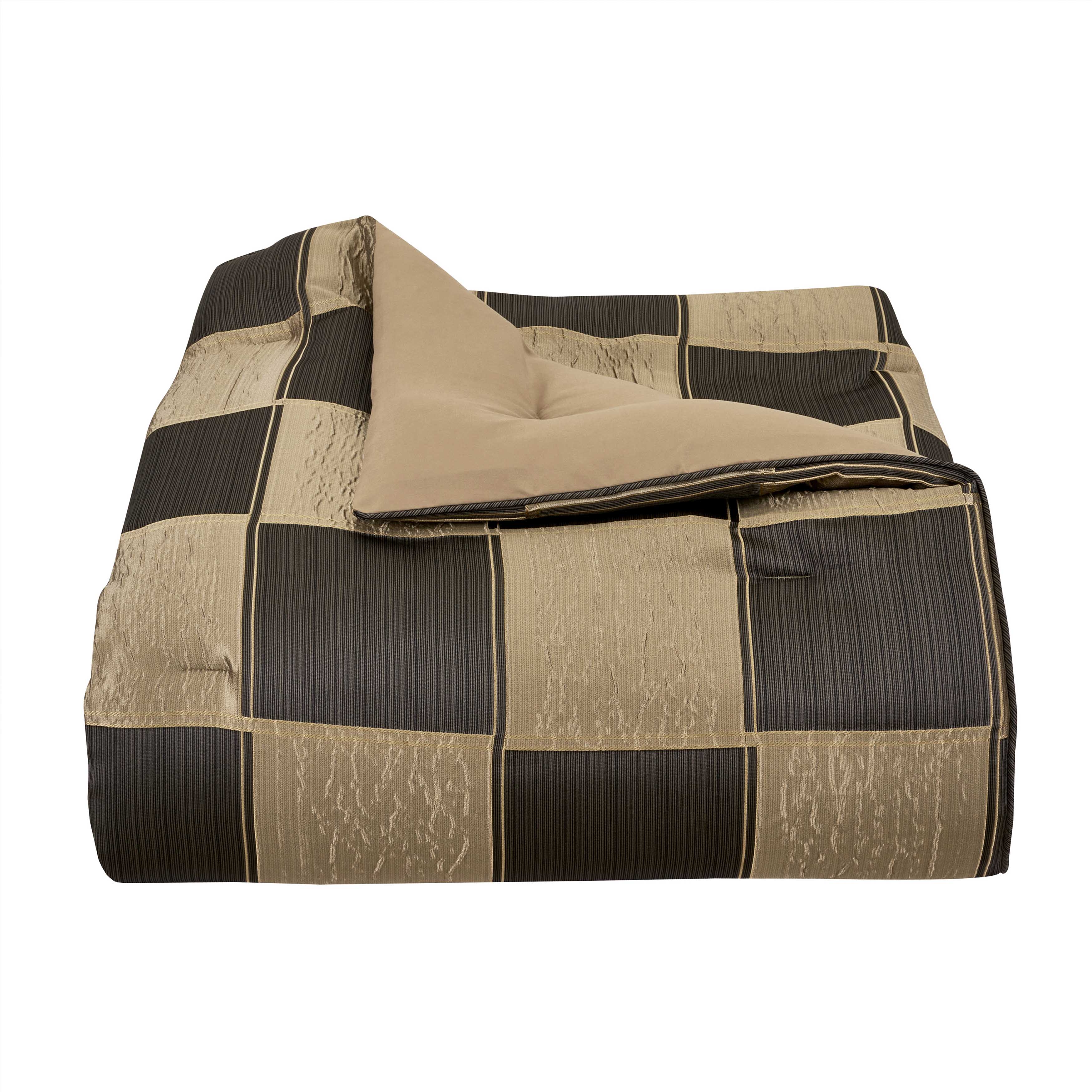 Brando Bronze 4 Piece Comforter Set Comforter Sets By J. Queen New York