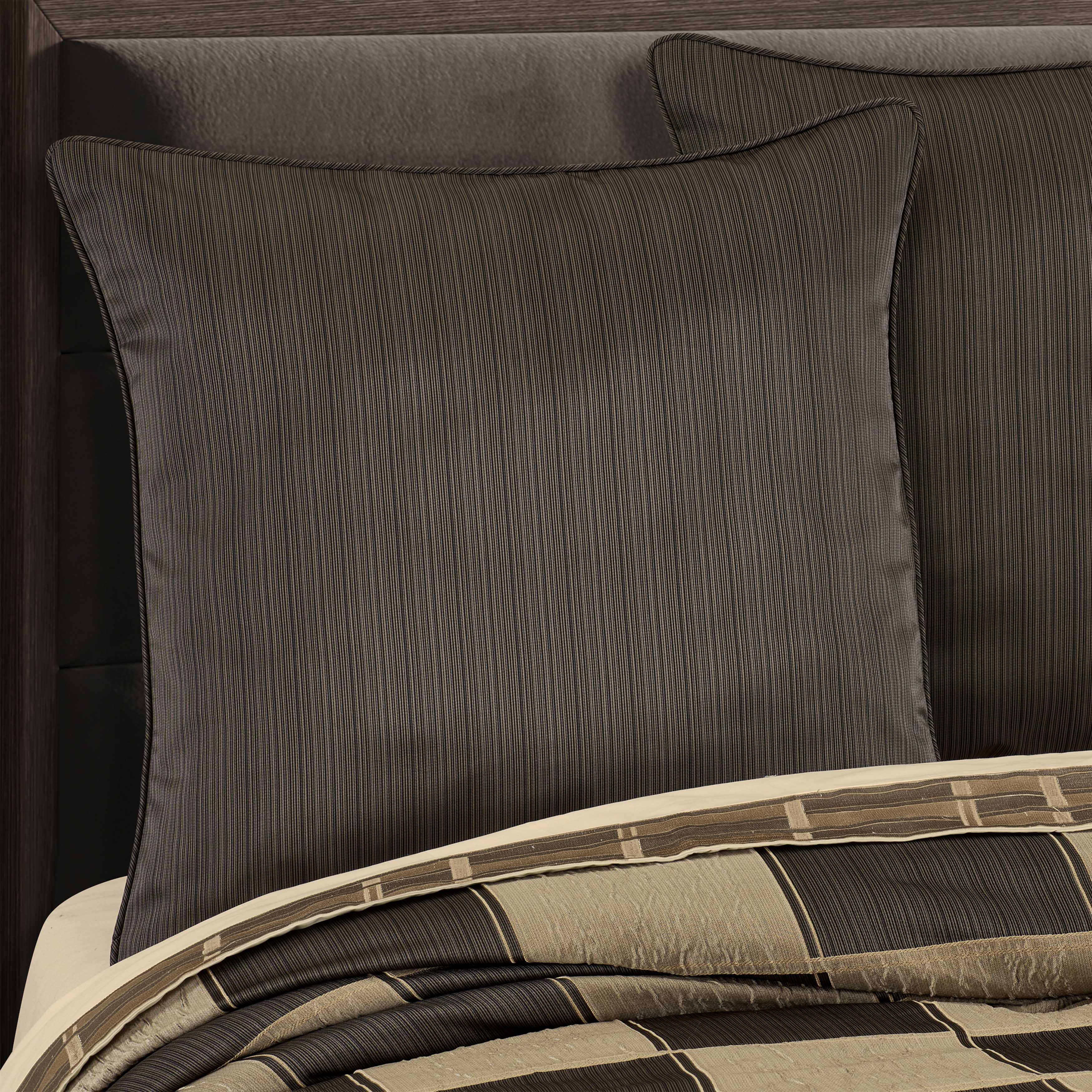 Brando Bronze Euro Sham Euro Sham By J. Queen New York