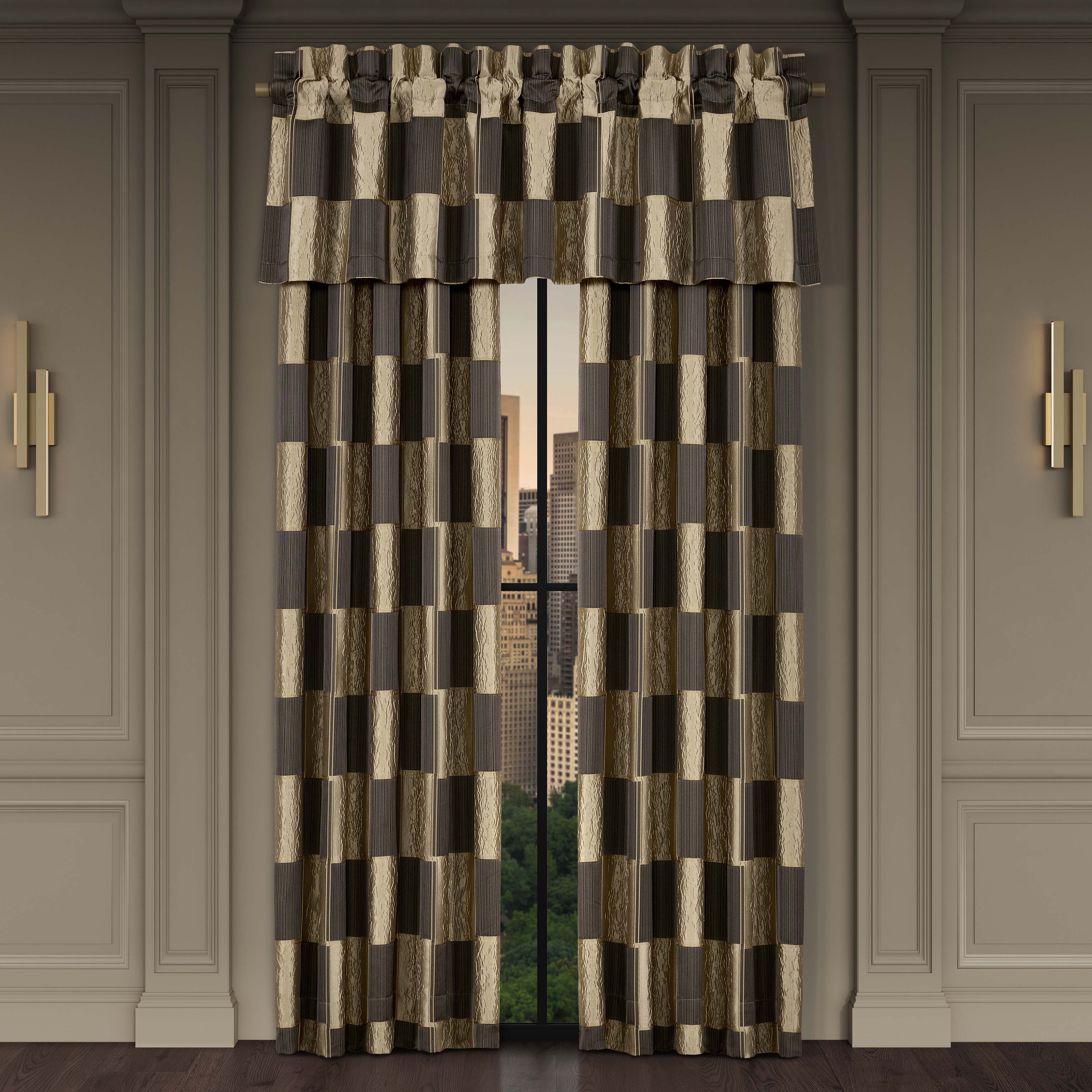 Brando Bronze Window Panel Pair Window Panels By J. Queen New York
