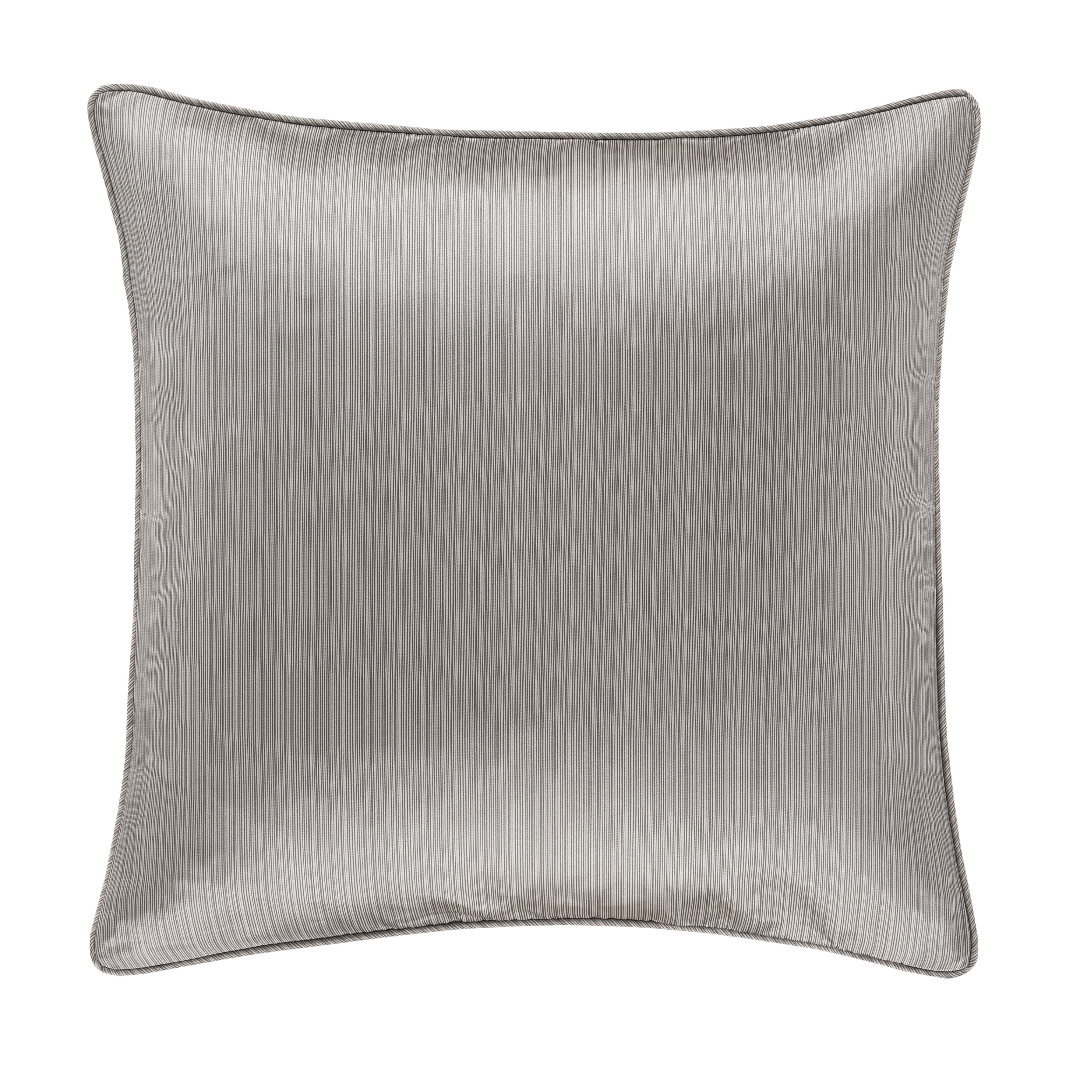 Brando Charcoal Euro Shams Euro Sham By J. Queen New York