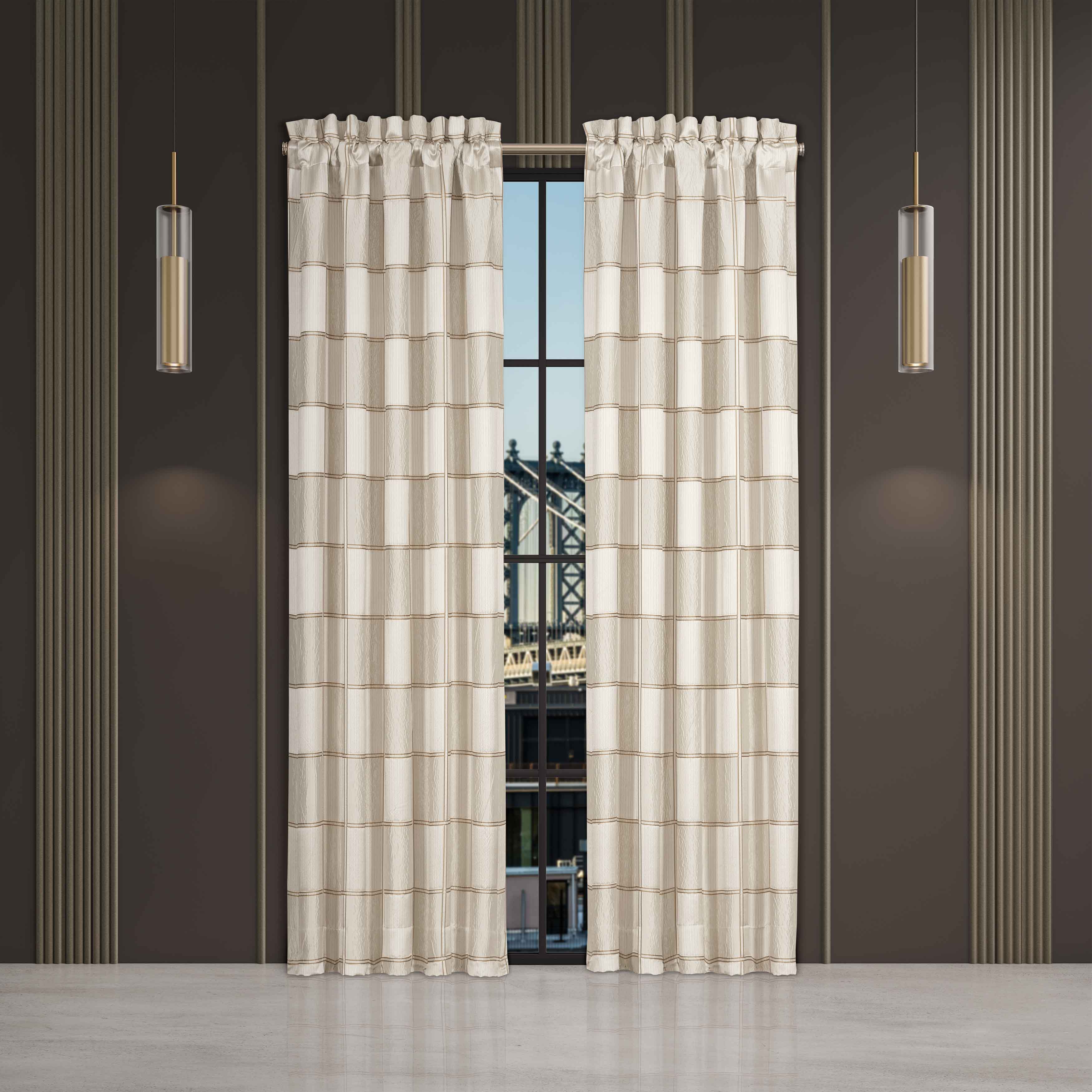 Brando Ivory Window Panel Pair Window Panels By J. Queen New York