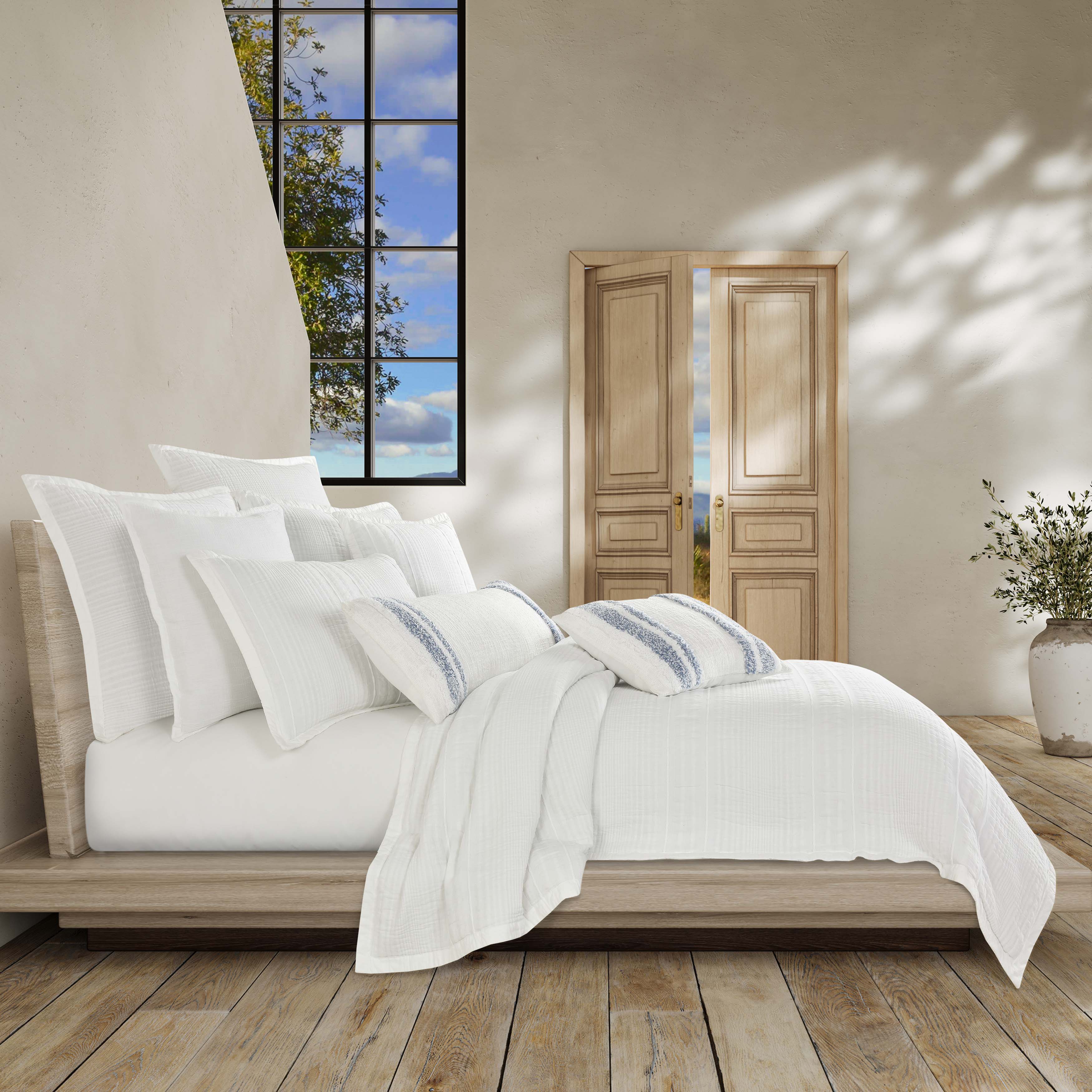 Brentwood White Duvet Cover Duvet Covers By J. Queen New York