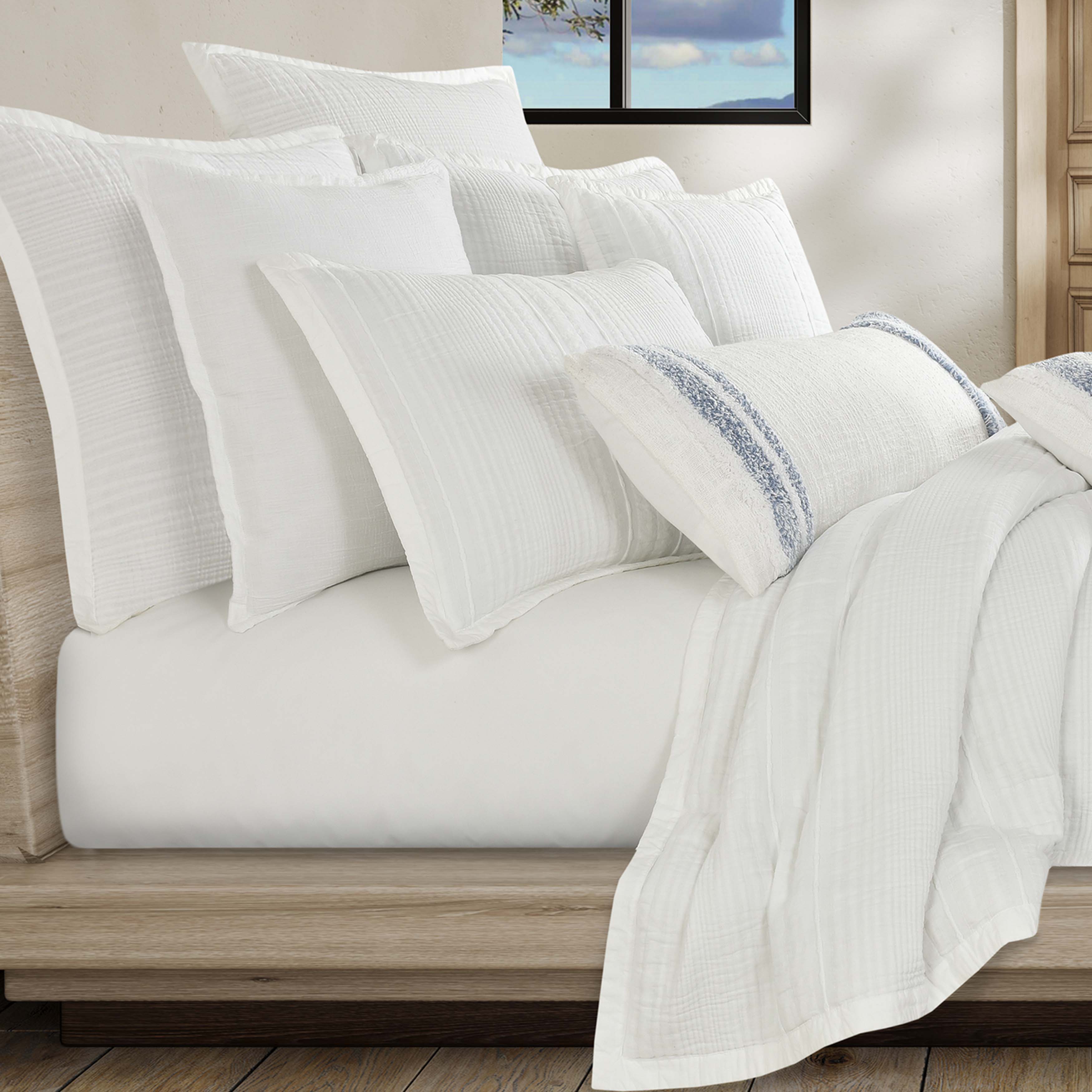 Brentwood White Duvet Cover Duvet Covers By J. Queen New York