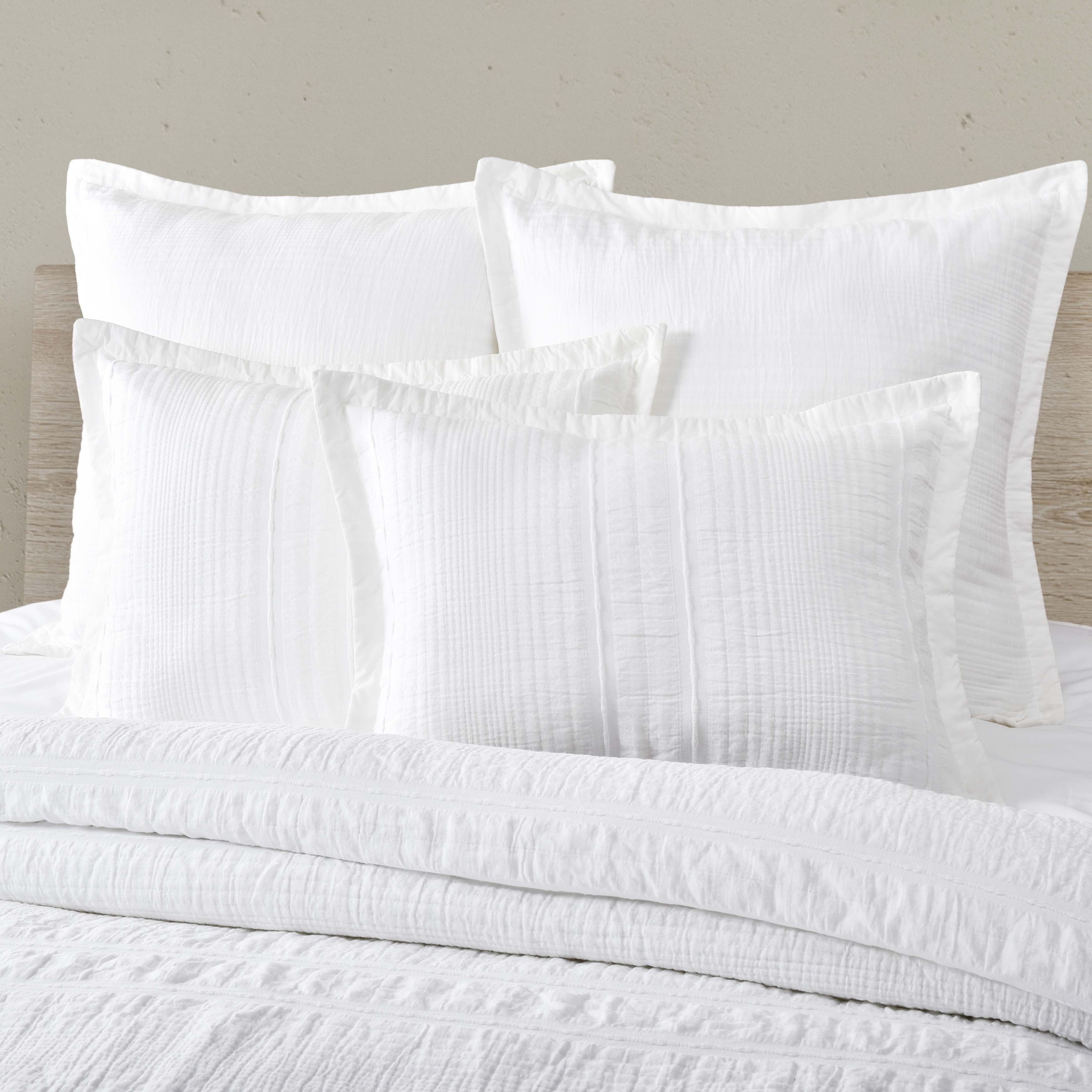 Brentwood White Sham Sham By J. Queen New York
