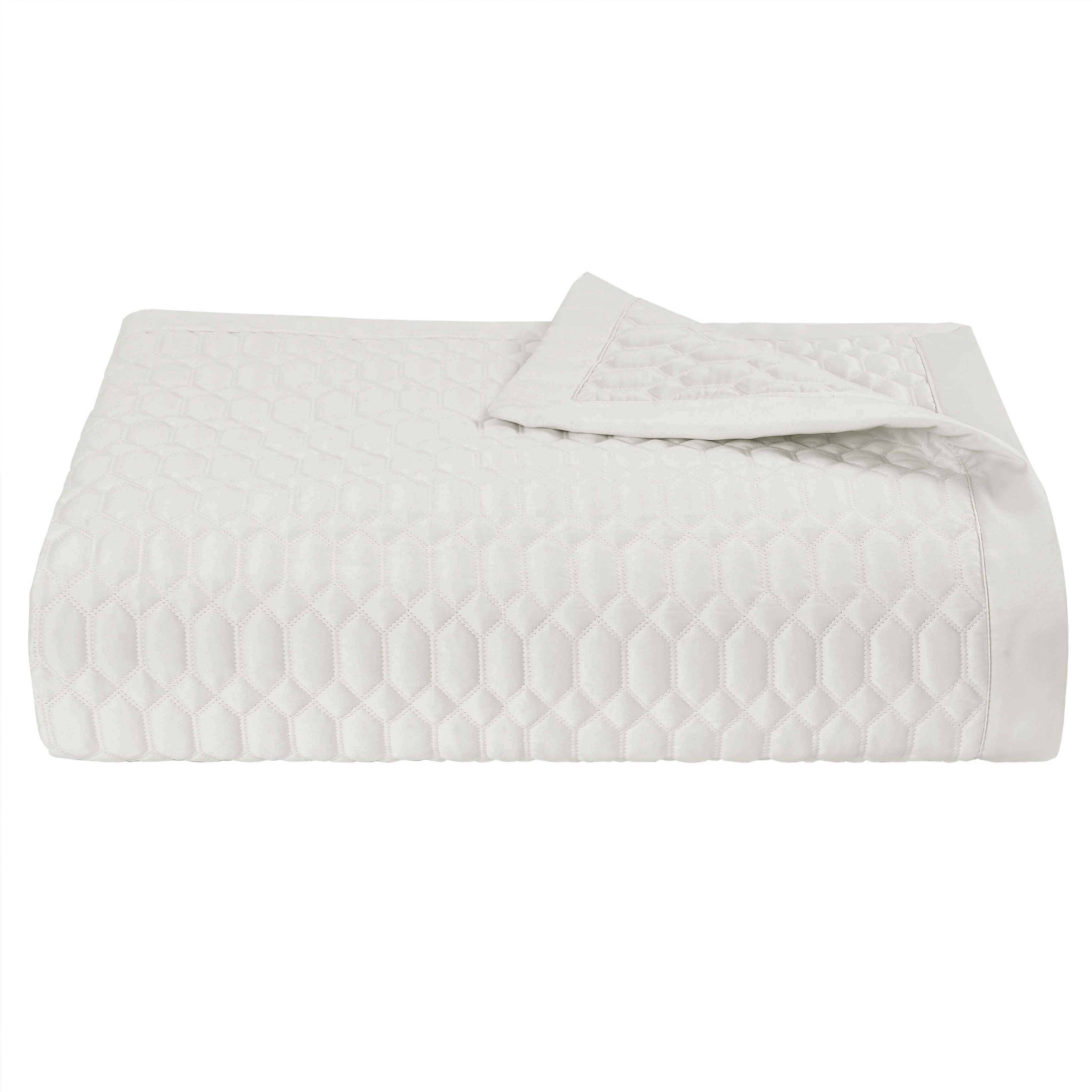 Brilliance Ivory 3 Piece Quilt Set IN King/ Cal King- Final Sale Quilt Sets By US Office - Latest-bedding