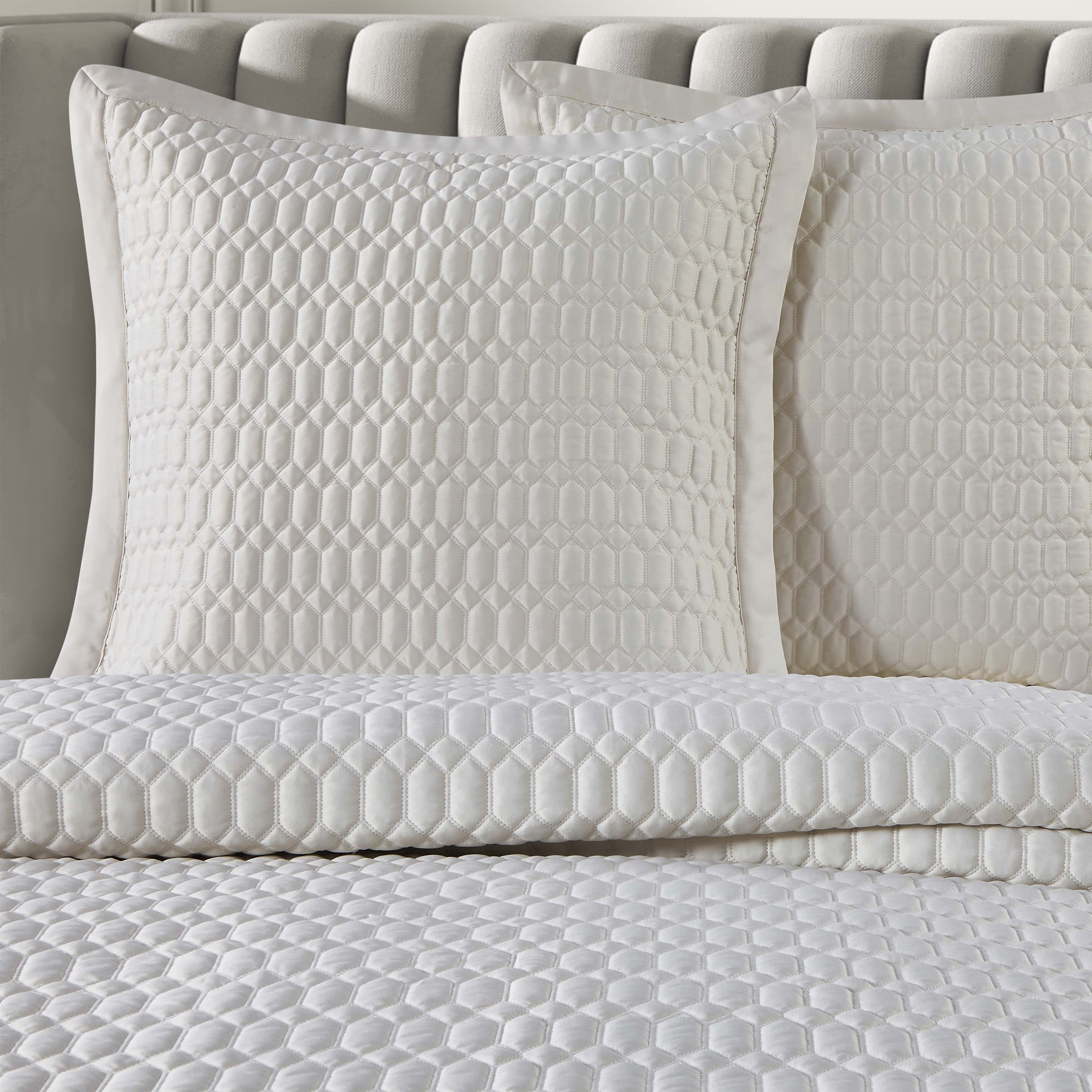 Brilliance Ivory Euro Sham Euro Sham By J. Queen New York