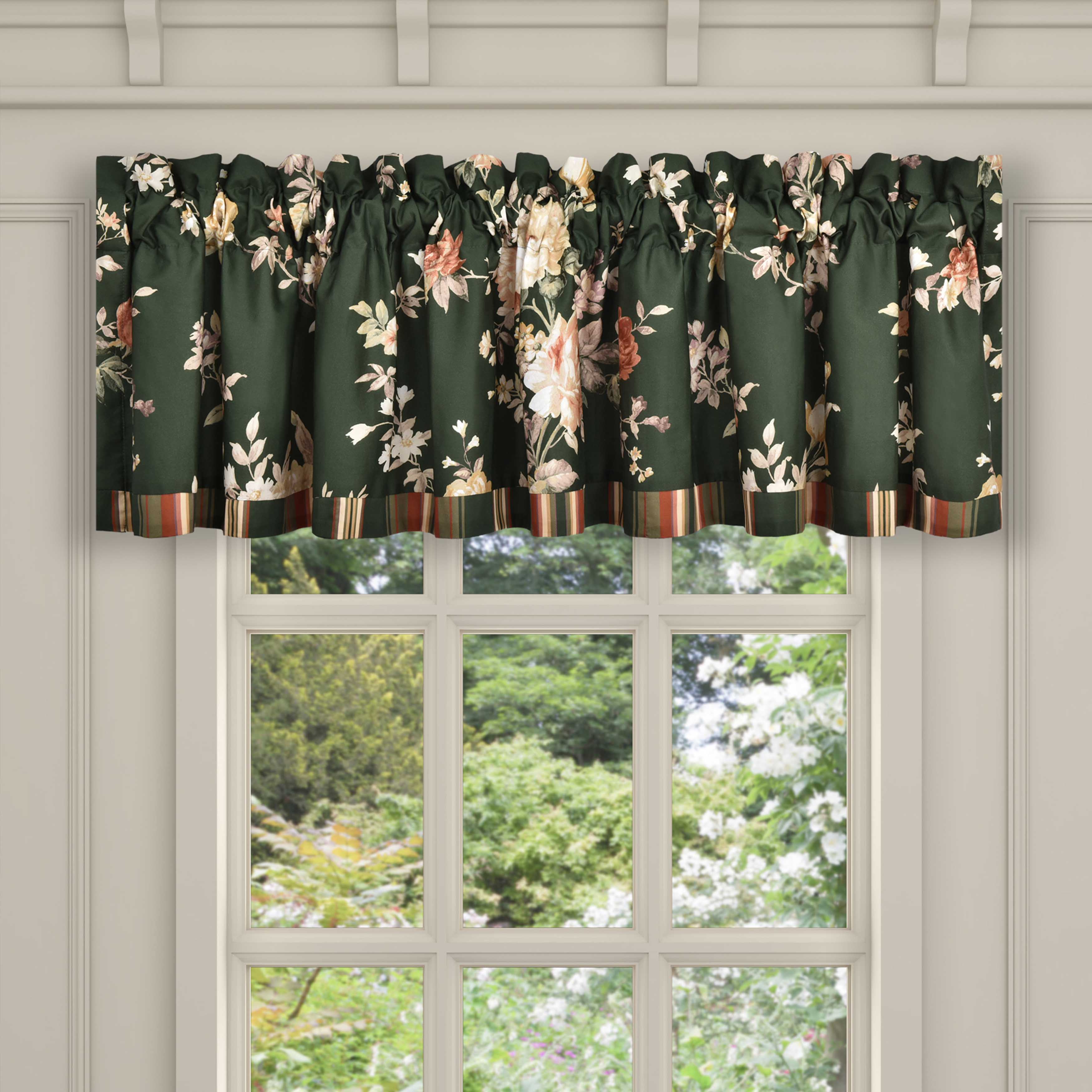 Brittany Forest Straight Window Valance Window Valances By J. Queen New York