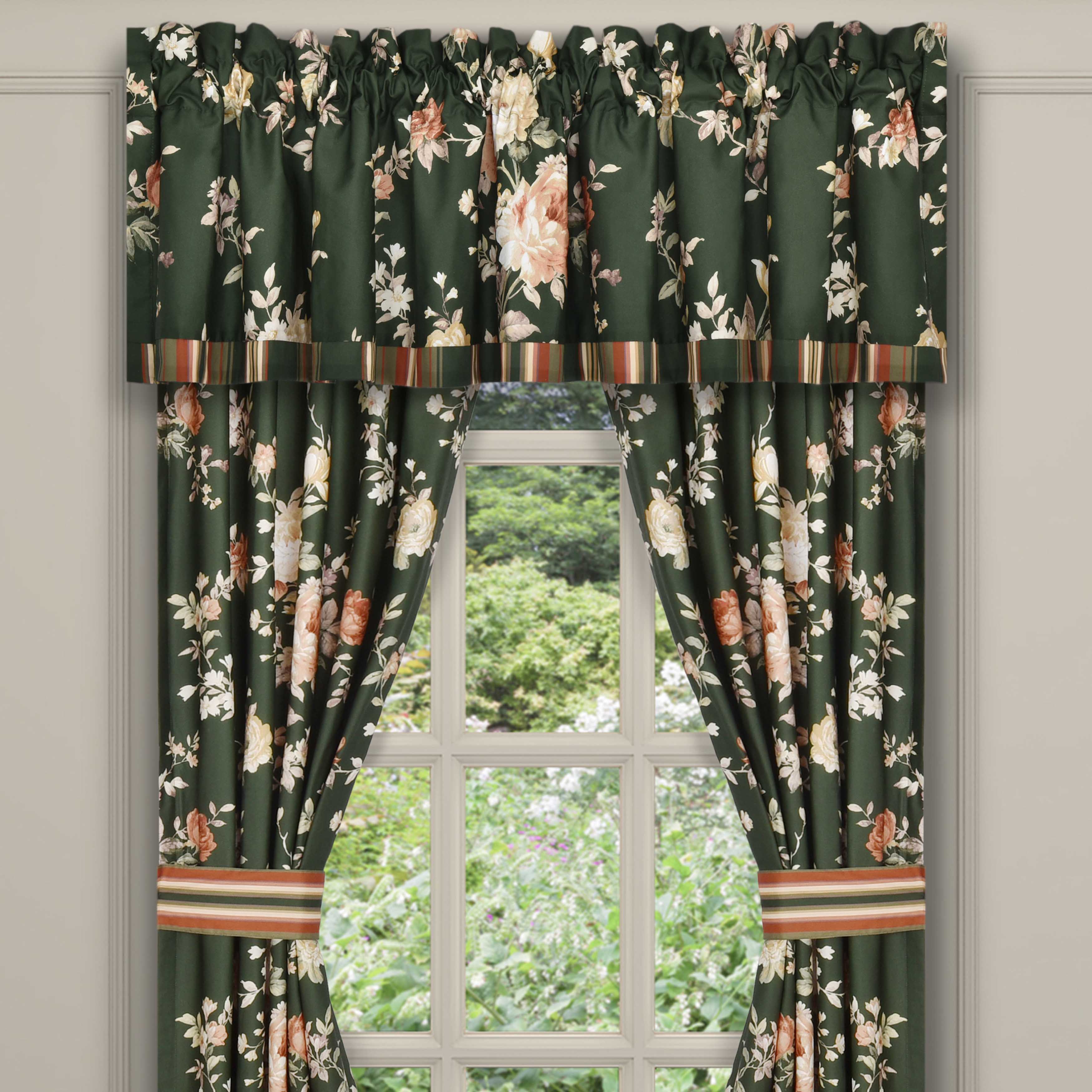 Brittany Forest Straight Window Valance Window Valances By J. Queen New York