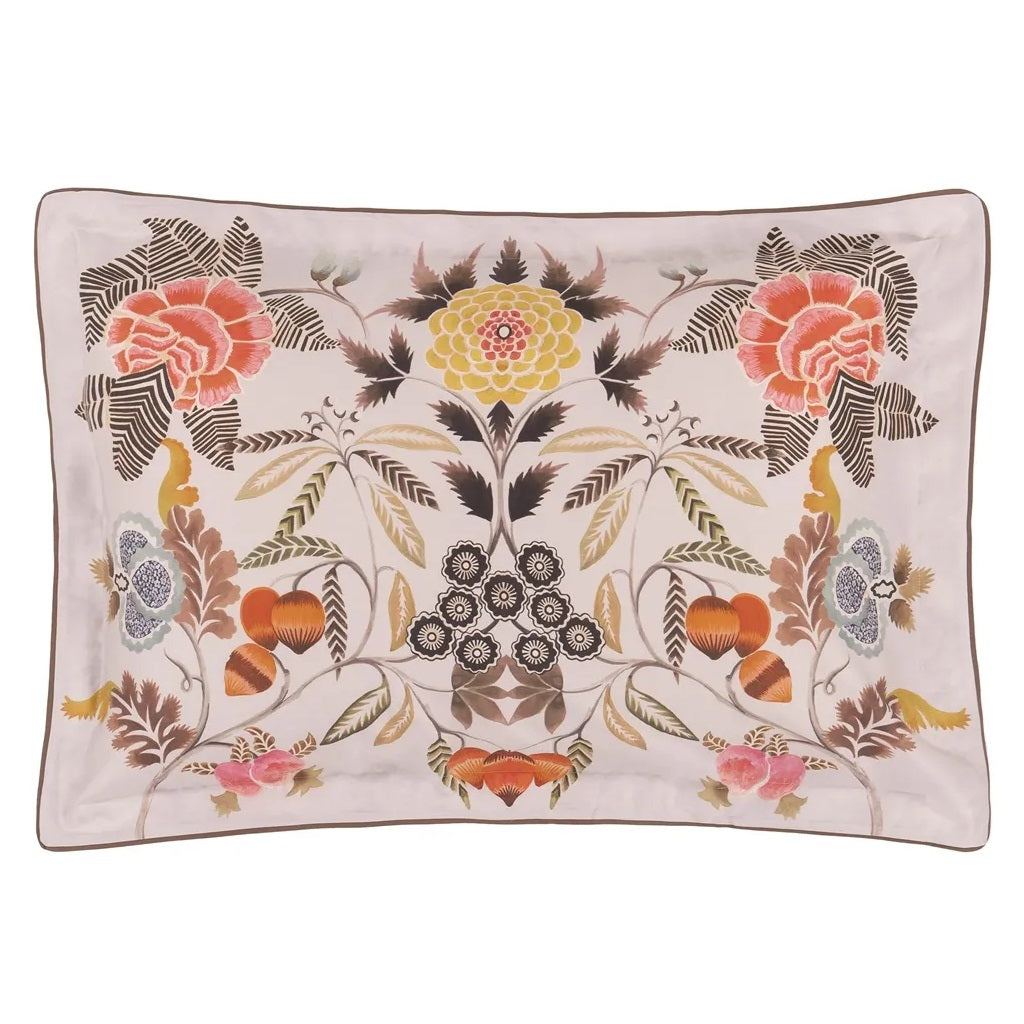 Brocart Sepia Pillow Sham Sham By Designers Guild