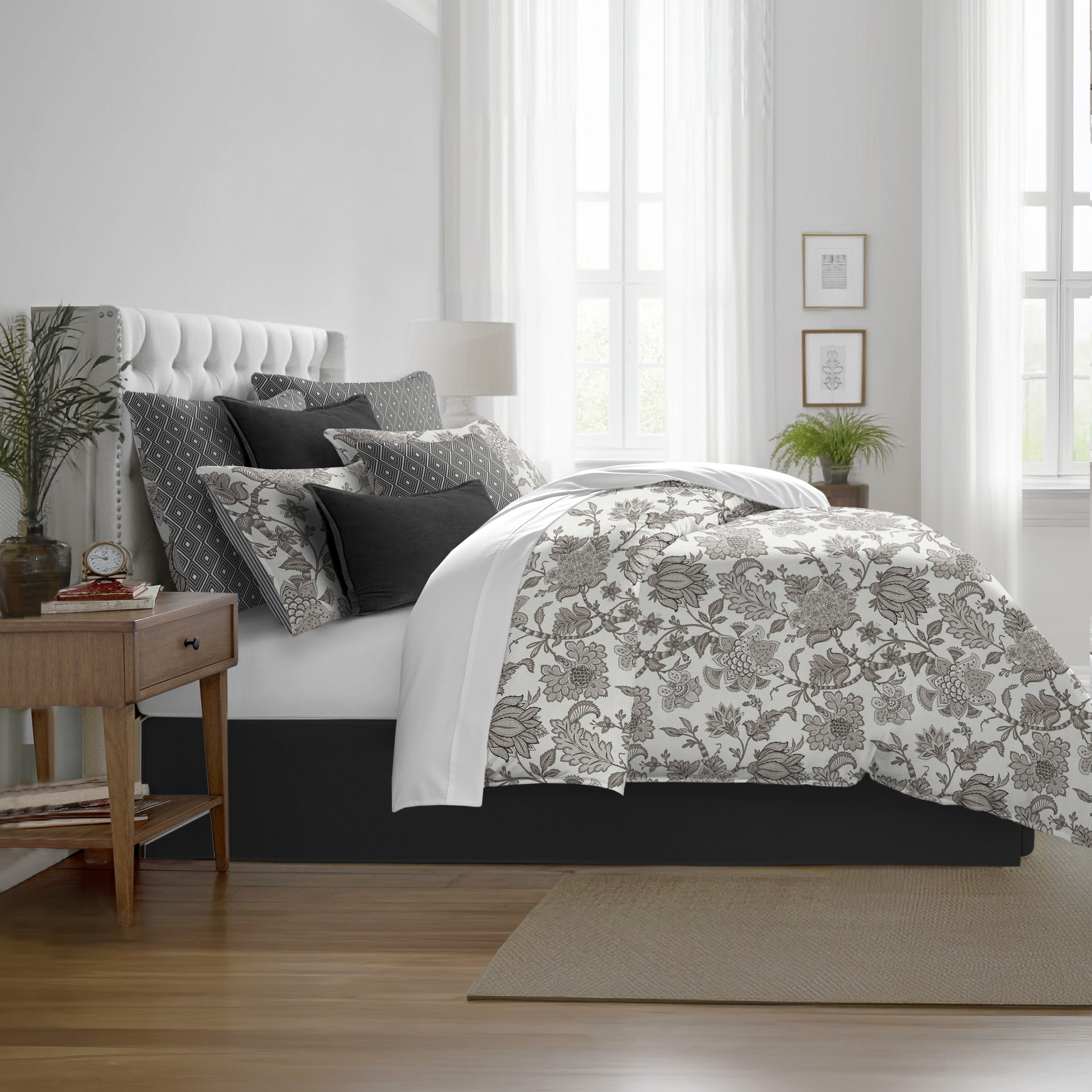 Bronte Ivory 8 Piece Duvet Cover Set Duvet Covers By Colcha Linens