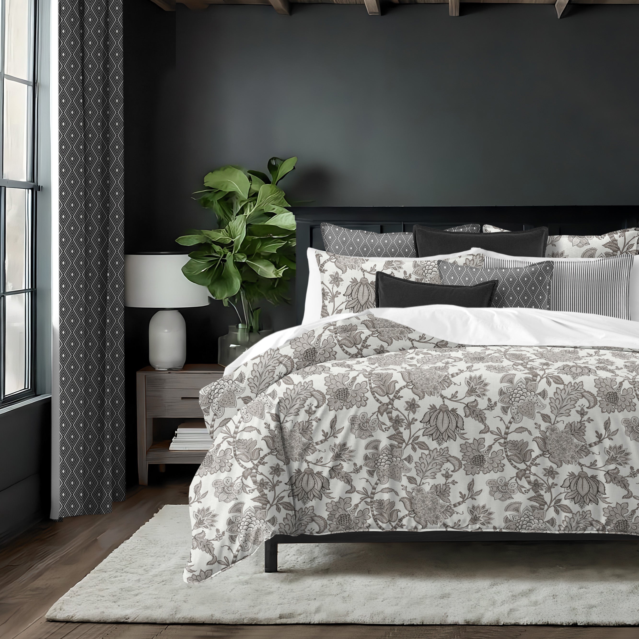Bronte Ivory 8 Piece Duvet Cover Set Duvet Covers By Colcha Linens