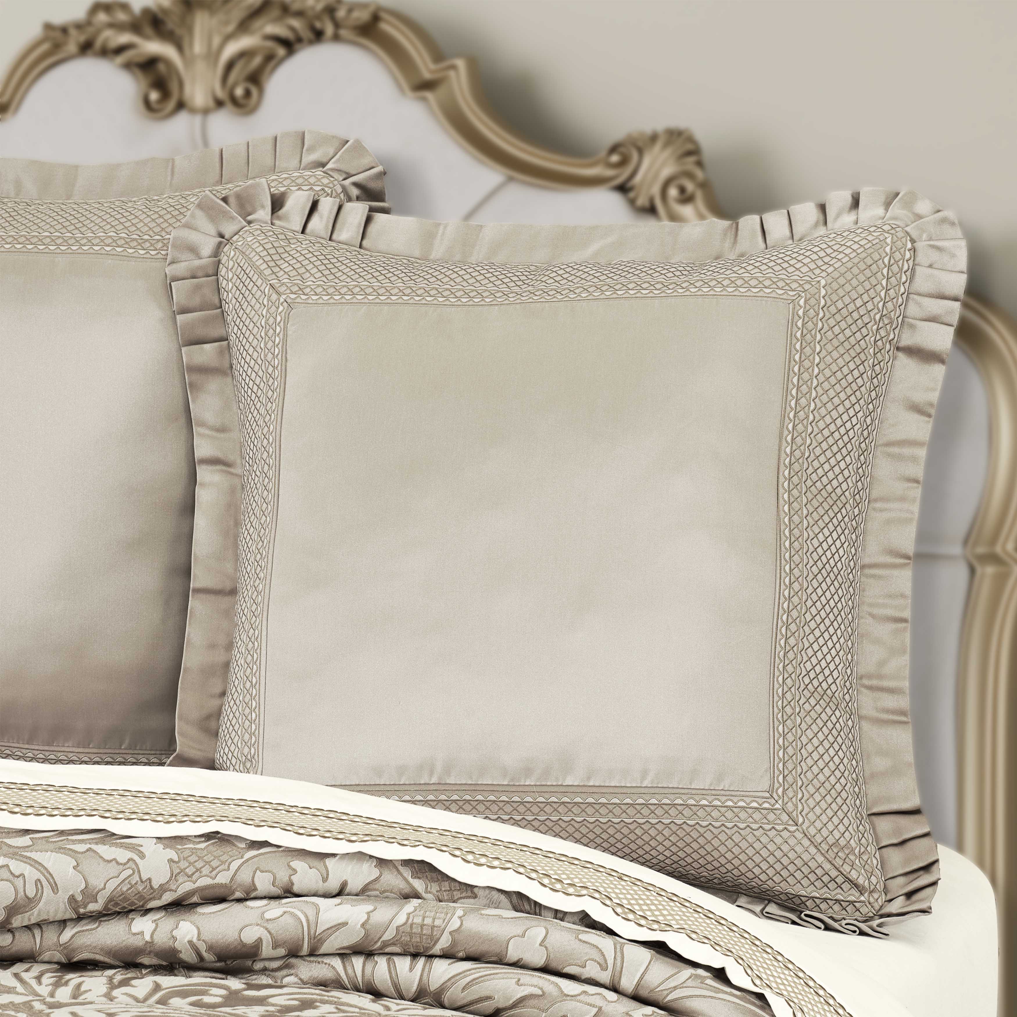 Brunello Flax Euro Sham Euro Sham By J. Queen New York