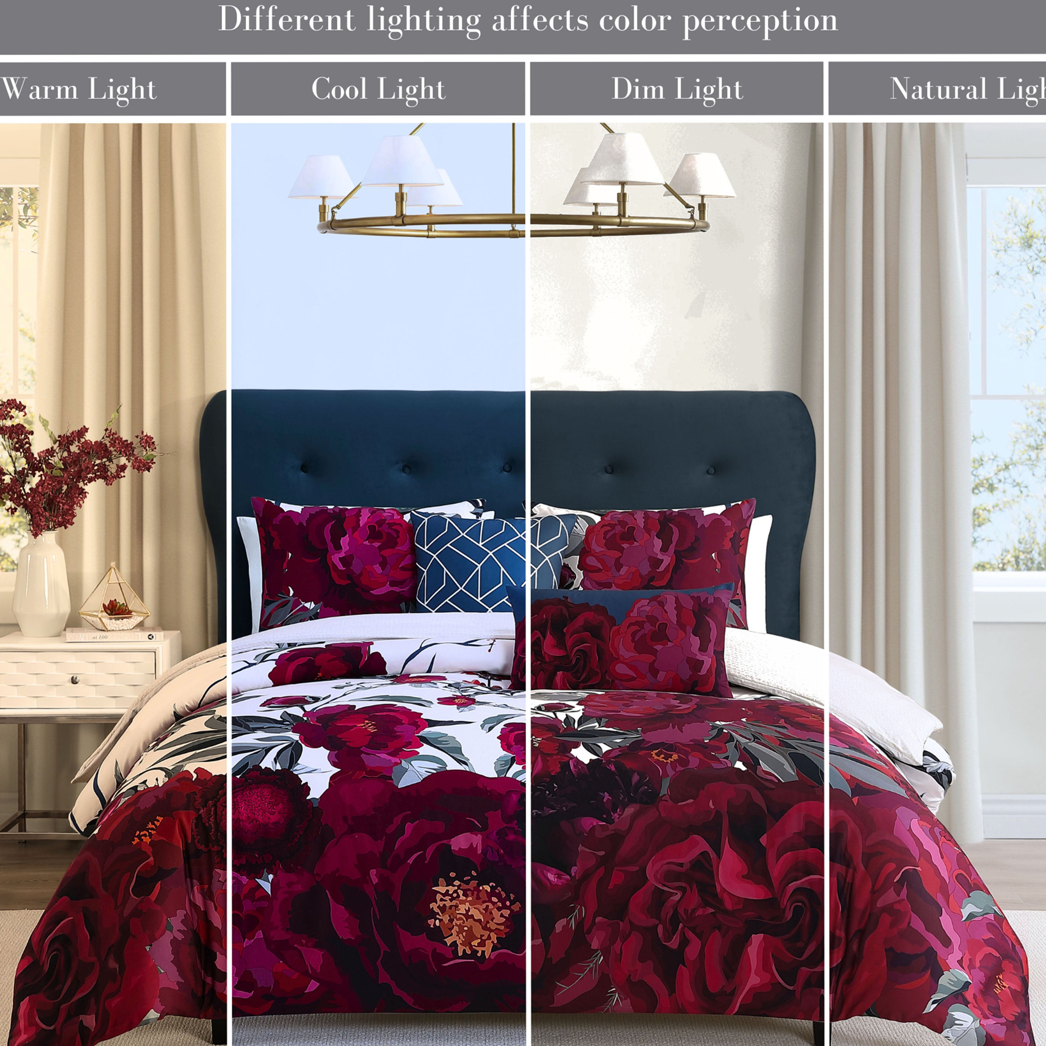 Bebejan Zinnia 5 Piece Reversible Comforter Set Comforter Sets By Bebejan®