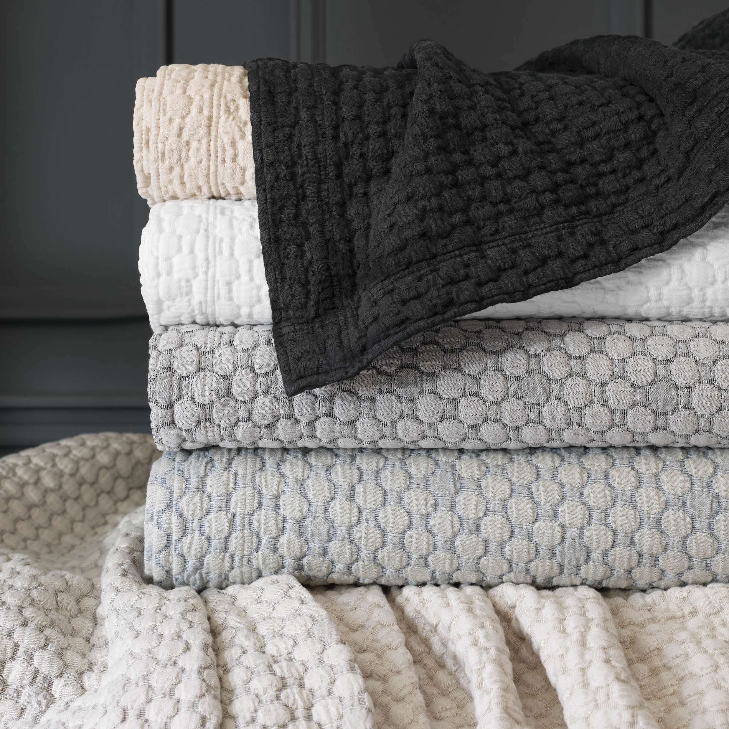 Lodi Matelasse Coverlet Coverlet By Annie Selke