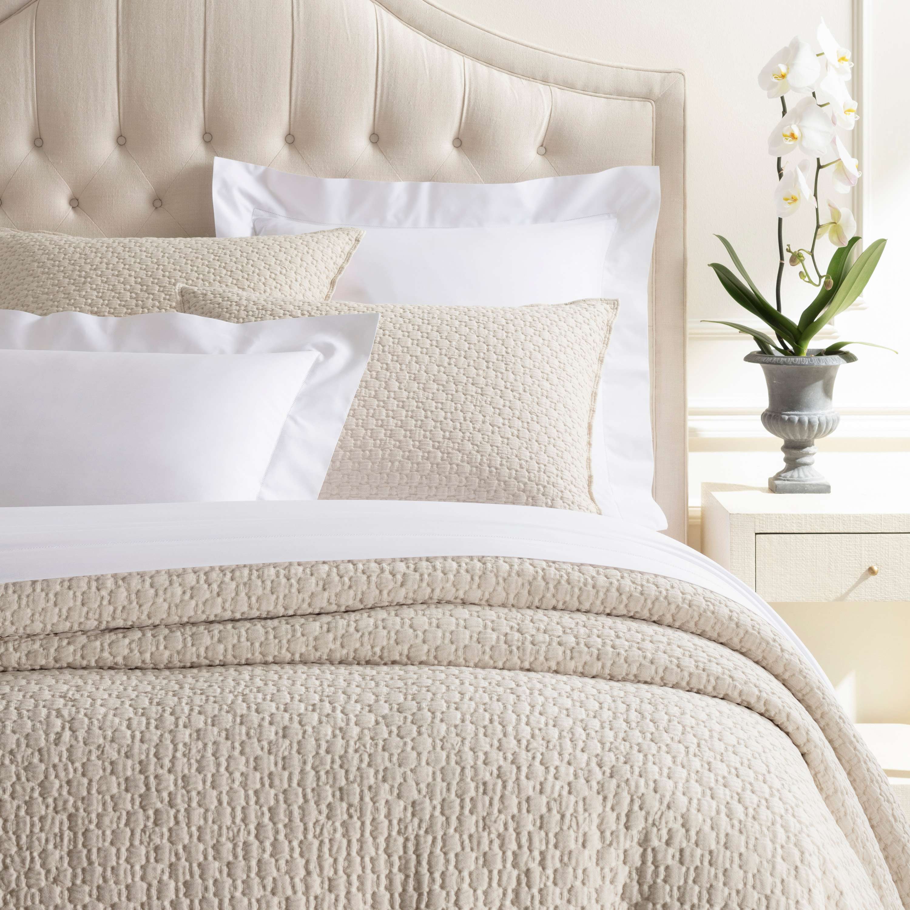 Lodi Matelasse Coverlet Coverlet By Annie Selke