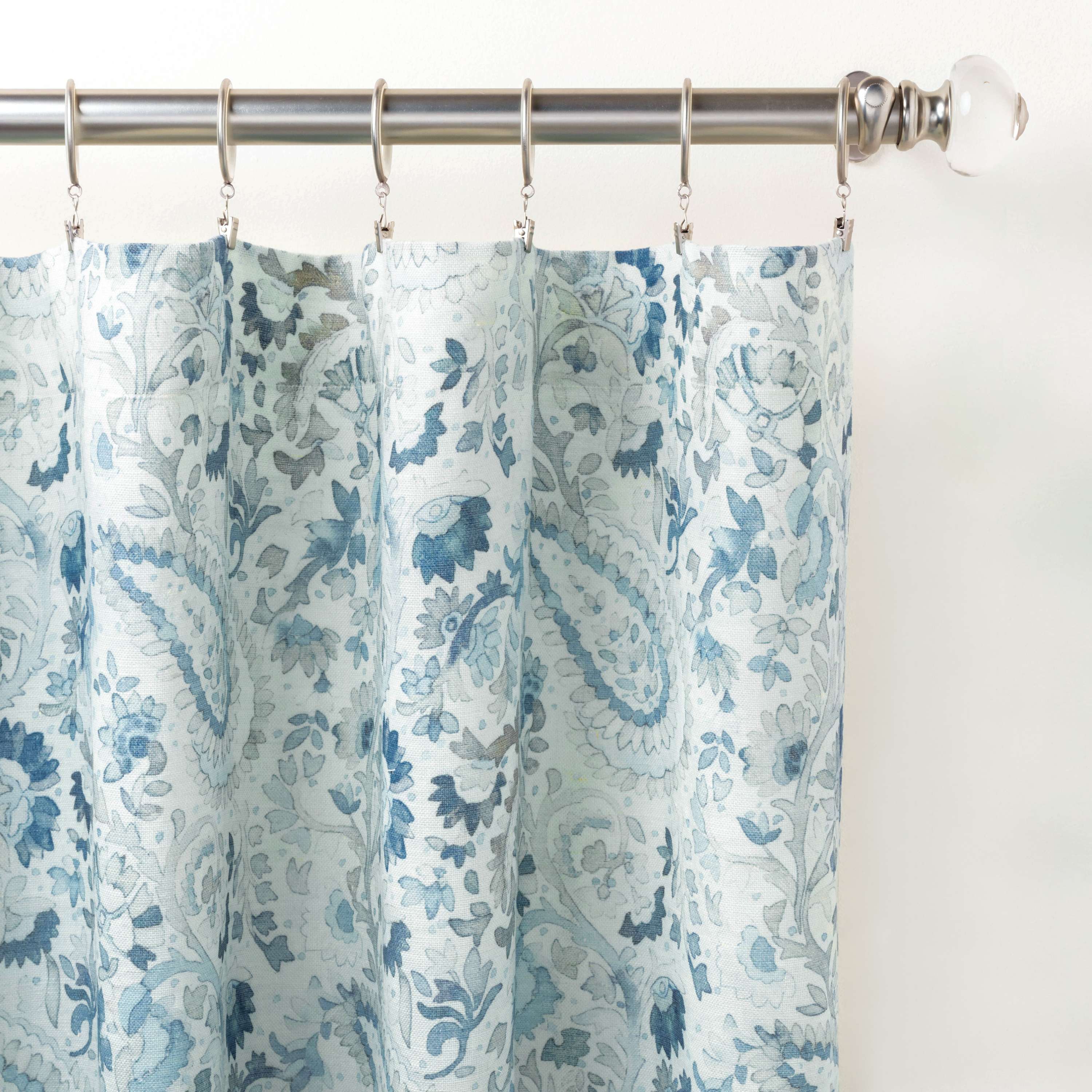 Ines Linen Curtain Panel Window Panels By Annie Selke