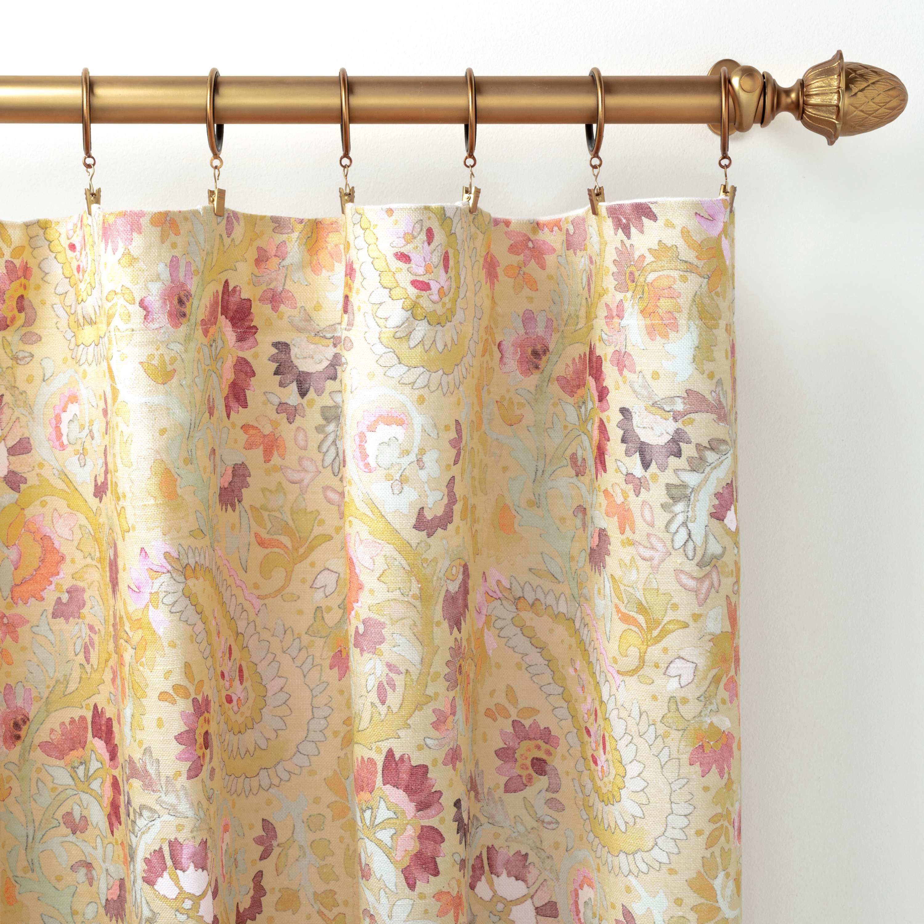 Ines Linen Curtain Panel Window Panels By Annie Selke