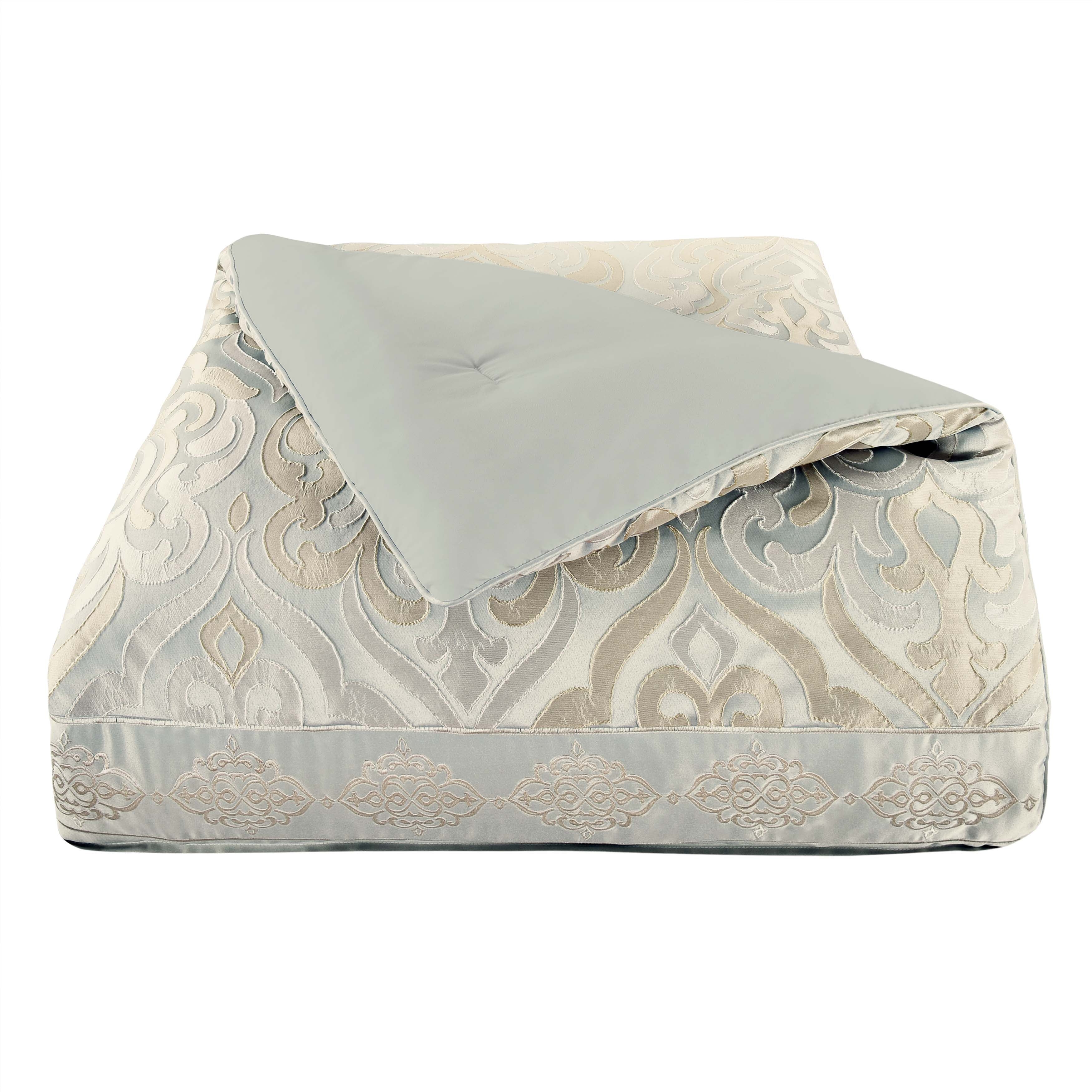 Calmfield Aqua 3 Piece Comforter Set Comforter Sets By J. Queen New York