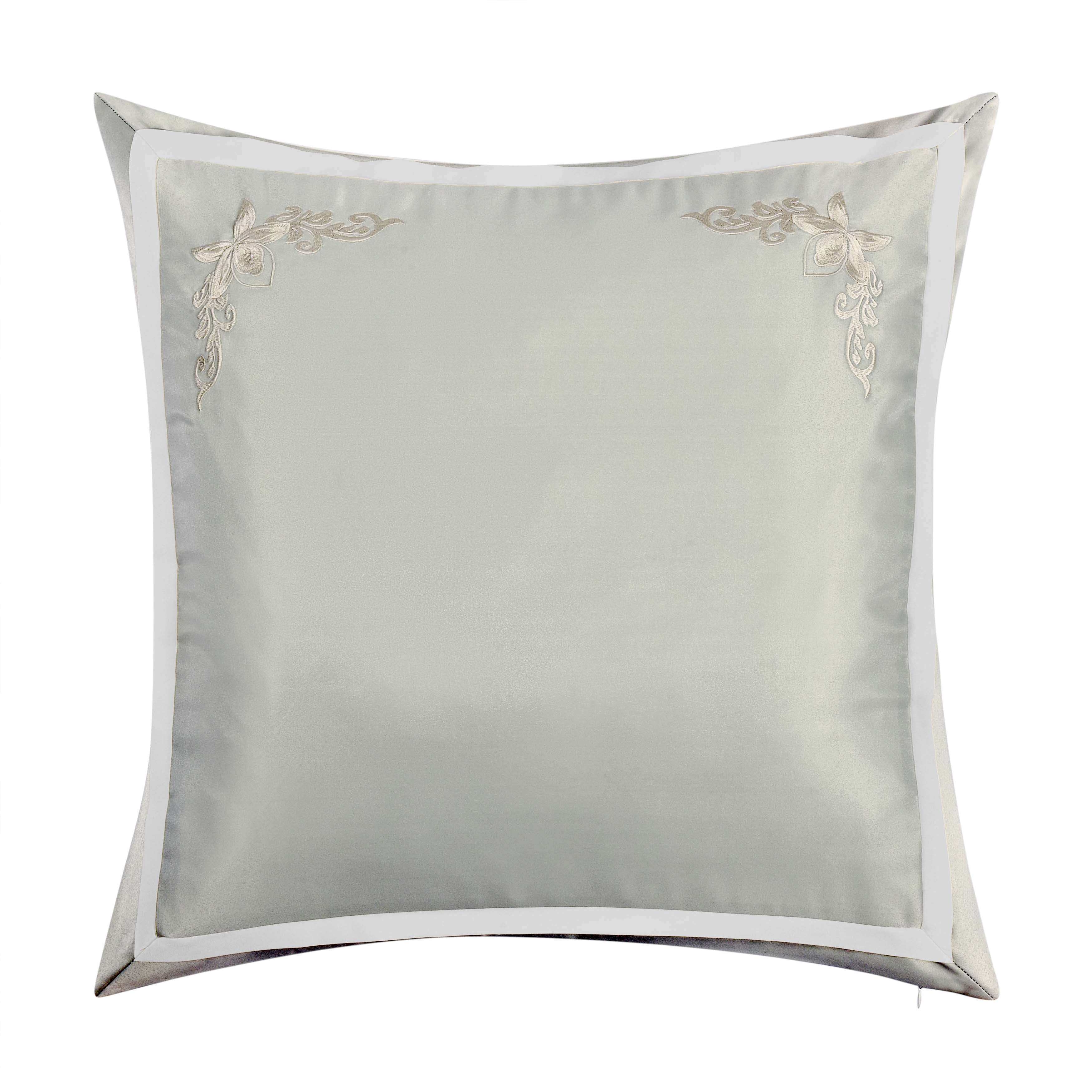 Calmfield Aqua Euro Sham Euro Shams By J. Queen New York